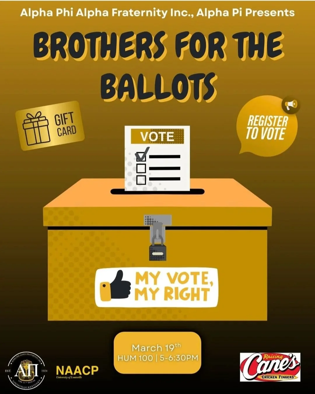 Brothers for the Ballots: Empowering Student Voices at the University of Louisville