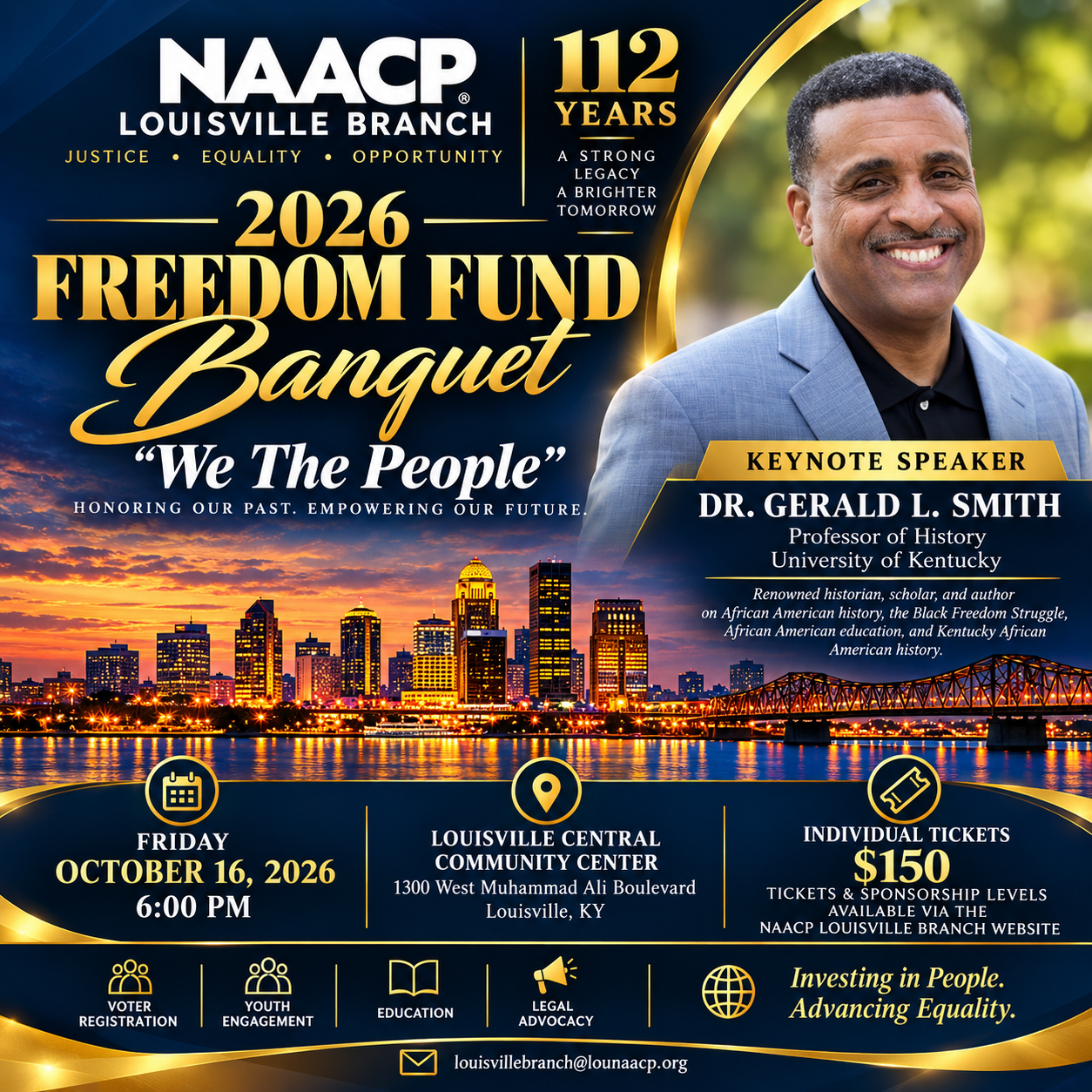 2026 NAACP Louisville Branch Freedom Fund Banquet