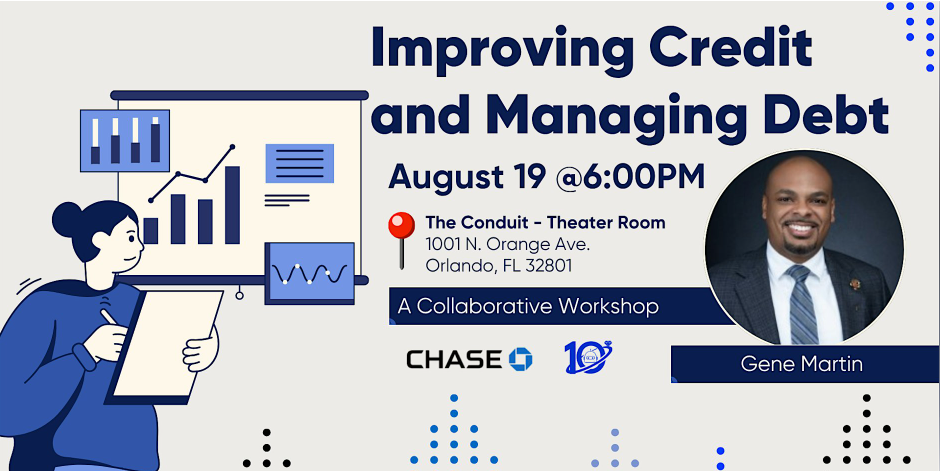 How to Improve Your Credit Score and Manage Debt: Free BOT Community Event on August 19