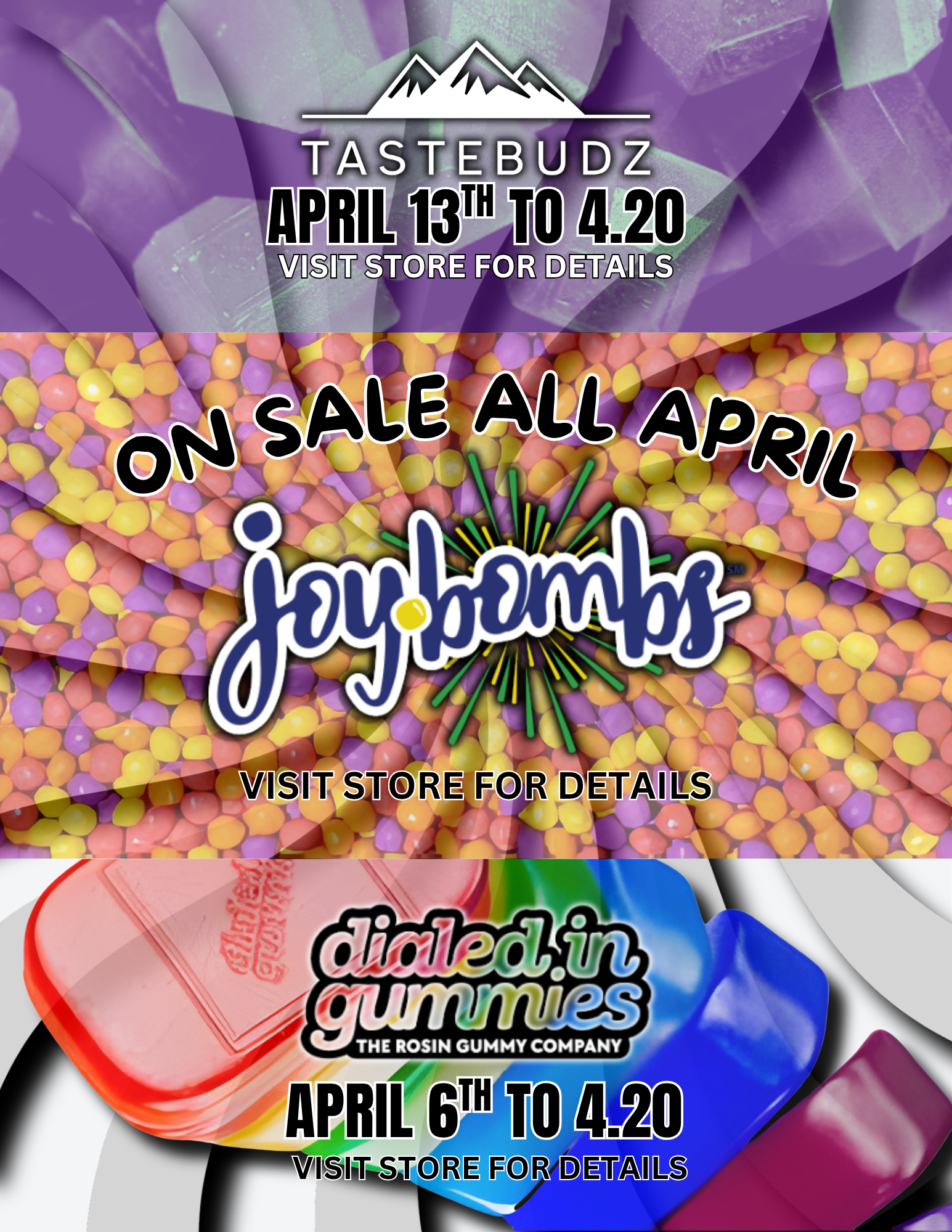 April Cannabis Deals