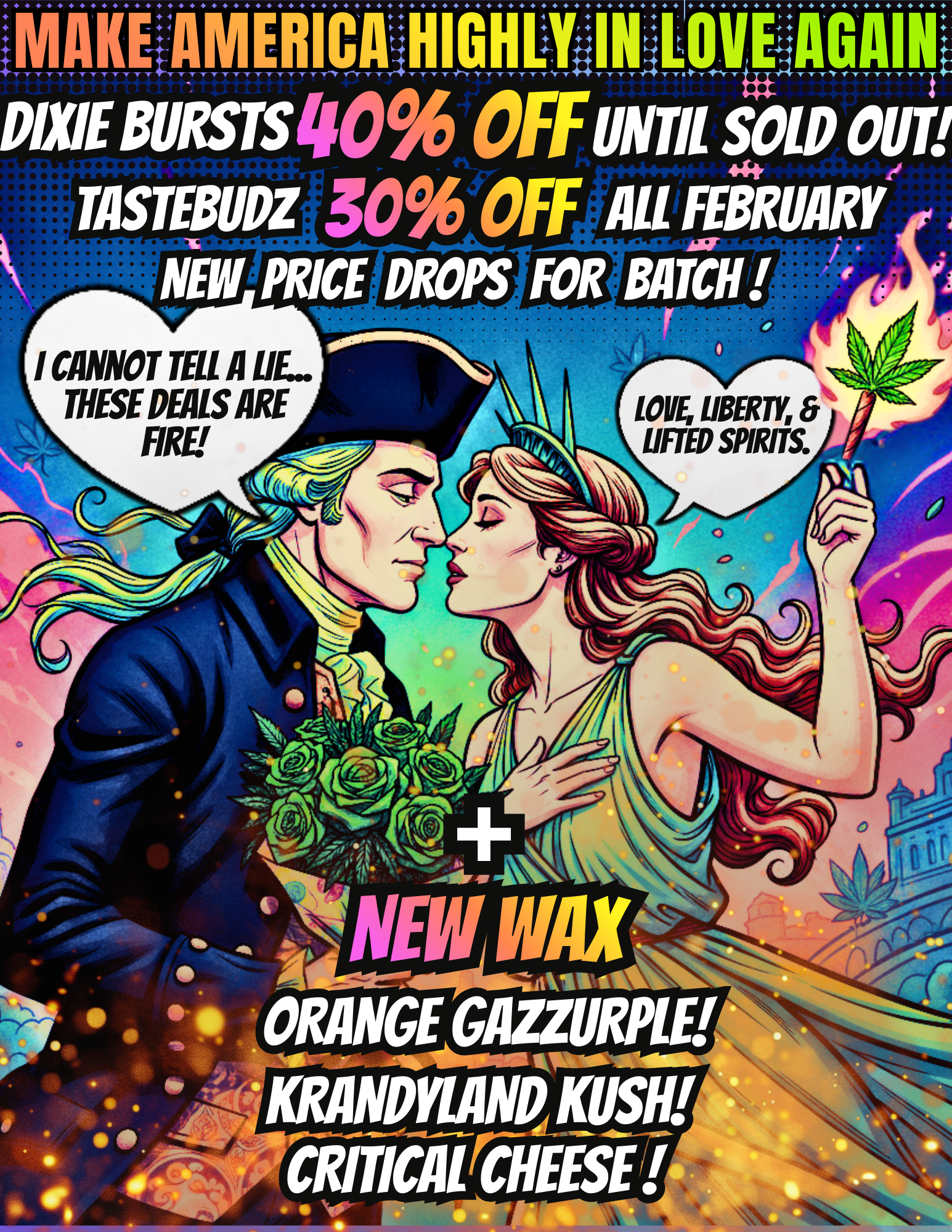 Presidents & Valentines Day Deals