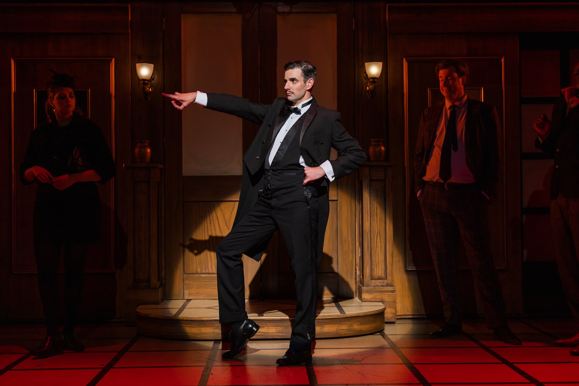 Clue: On Stage, Greater Boston Stage Company, photo credit: Nile Scott Studios