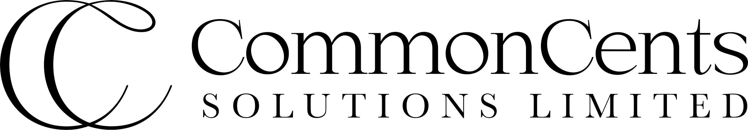 Logo of CommonCents Solutions Limited, client of Pixie Creative.