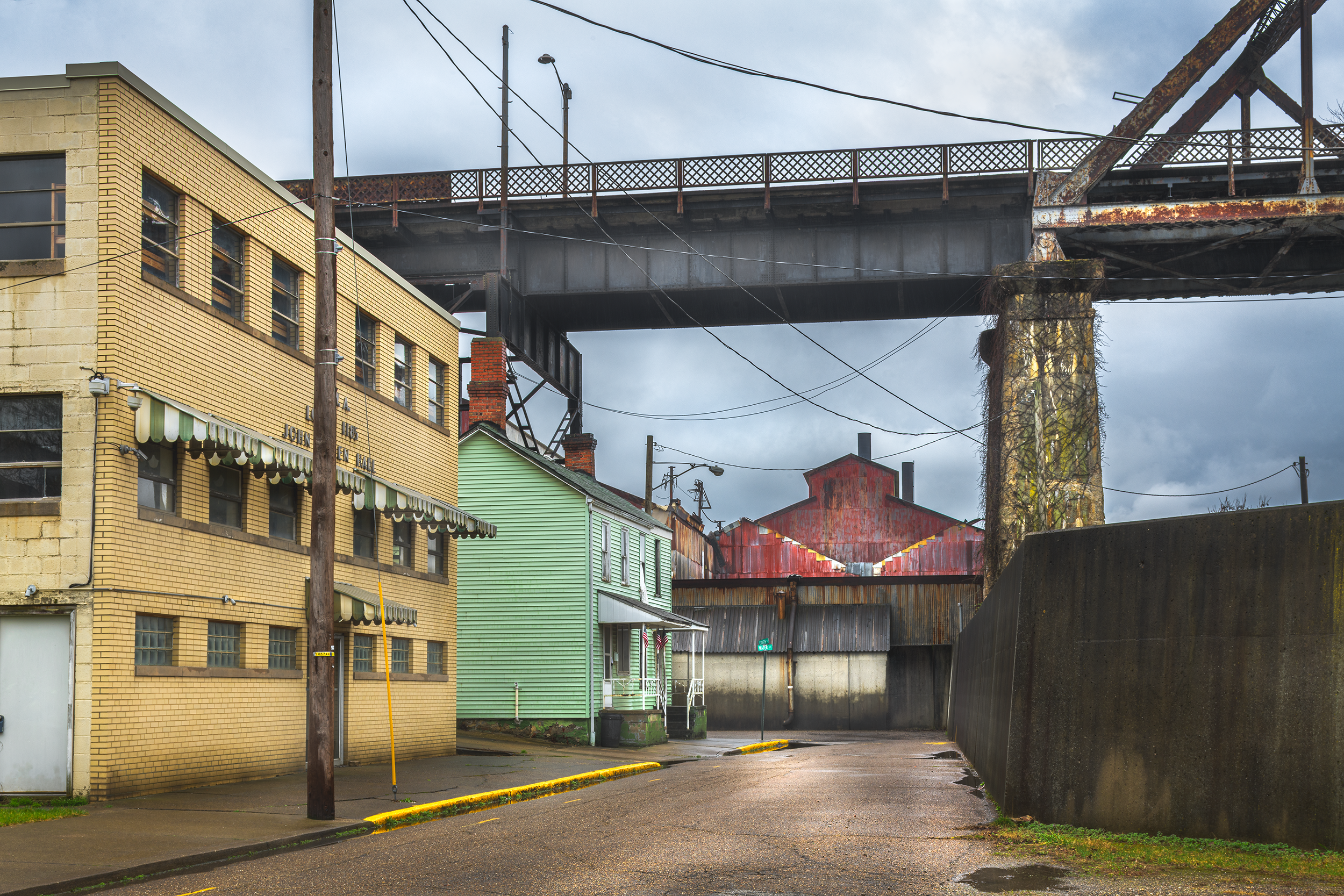 Under 8th St. Bridge — Benwood, WV