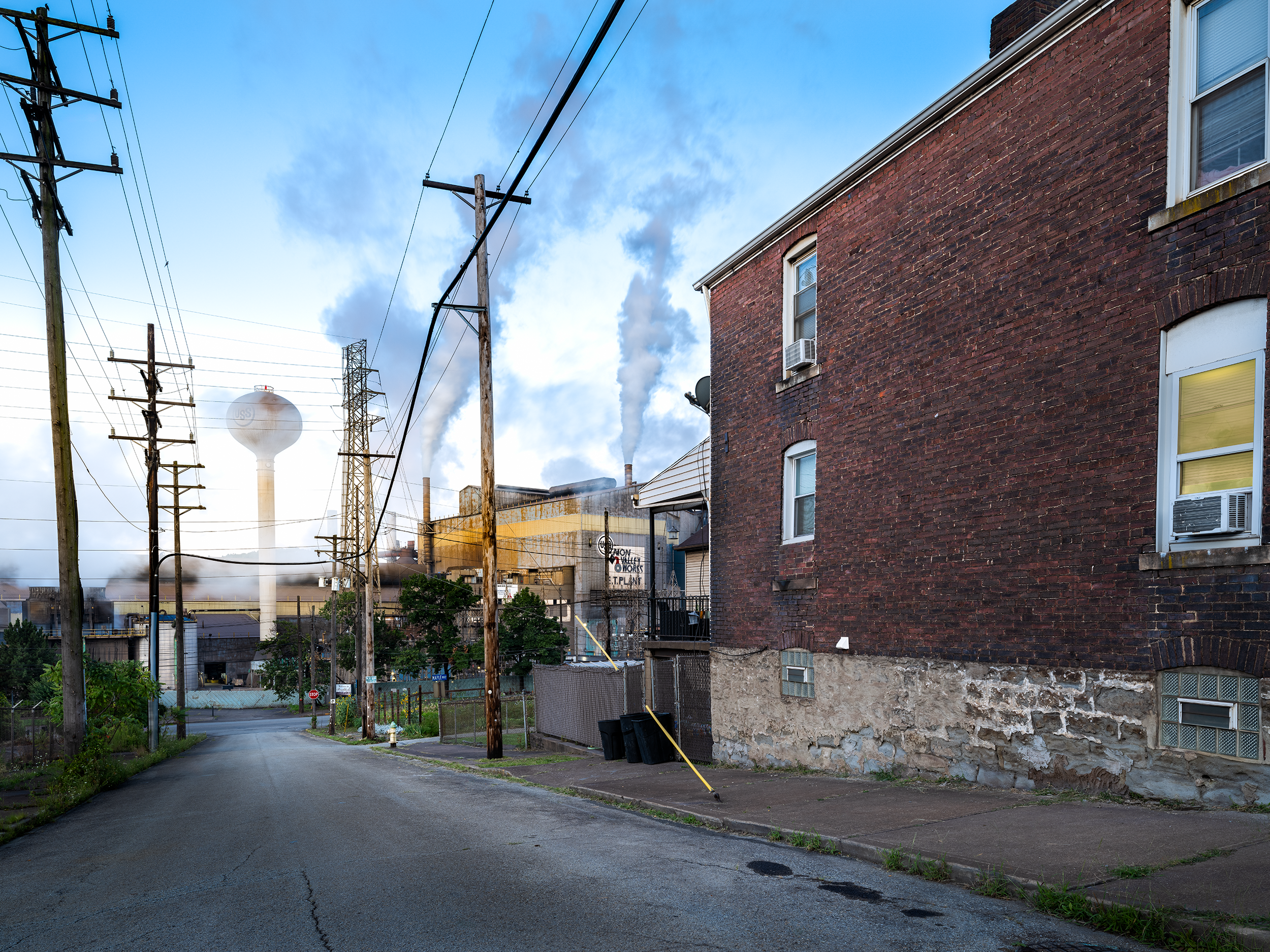 Morning Riser and Steel Plant — Braddock, PA