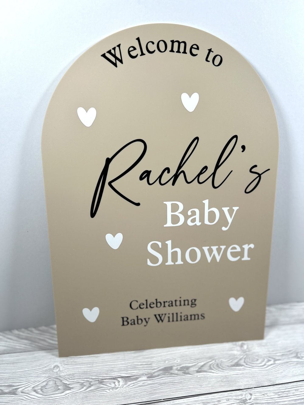 Baby Shower Signs, Acrylic Baby Shower Sign, Baby Shower Welcome Sign