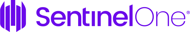 SentinelOne logo in purple with icon