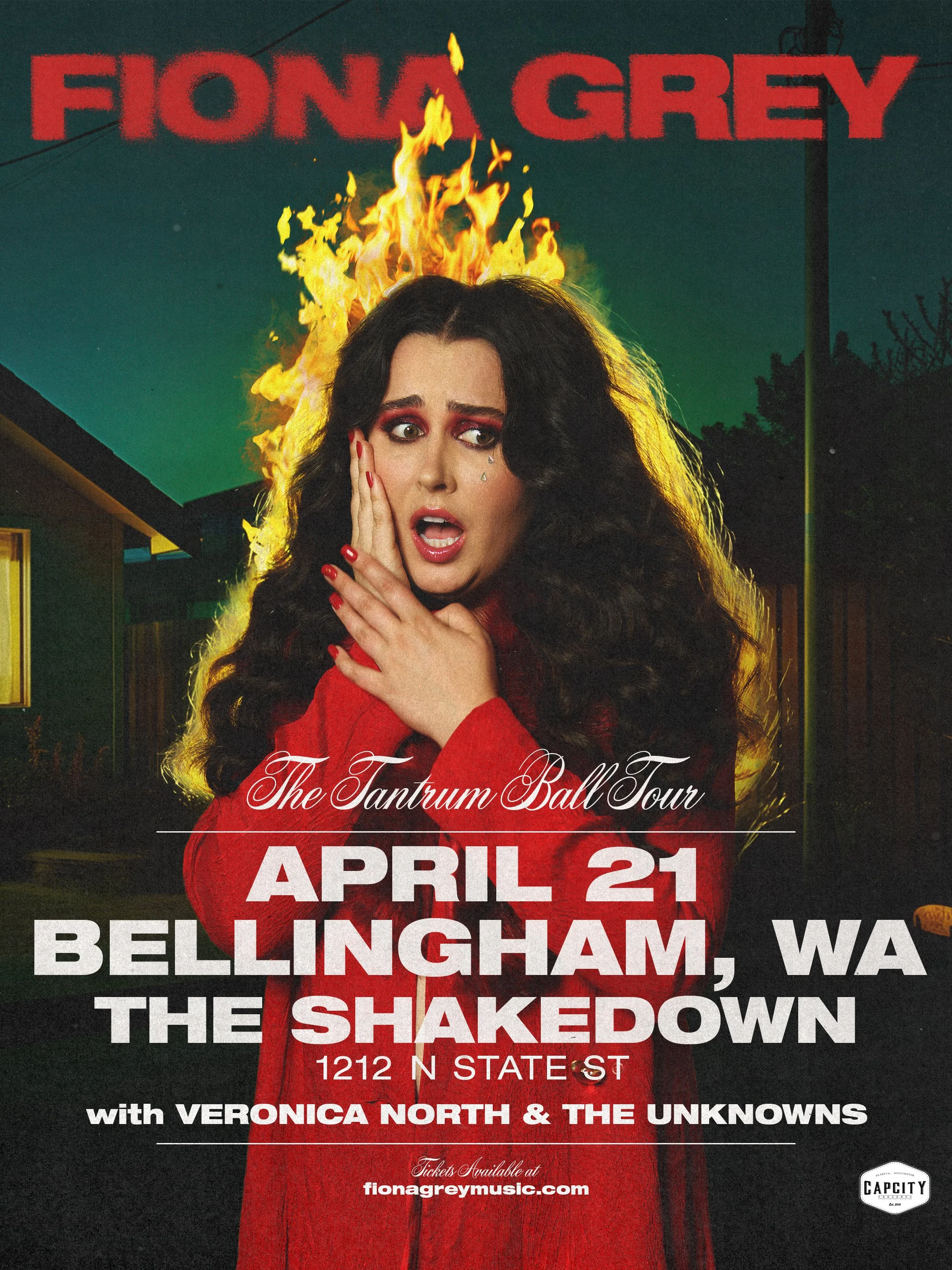 The Shakedown with Fiona Grey's Tantrum Ball Tour and Veronica North