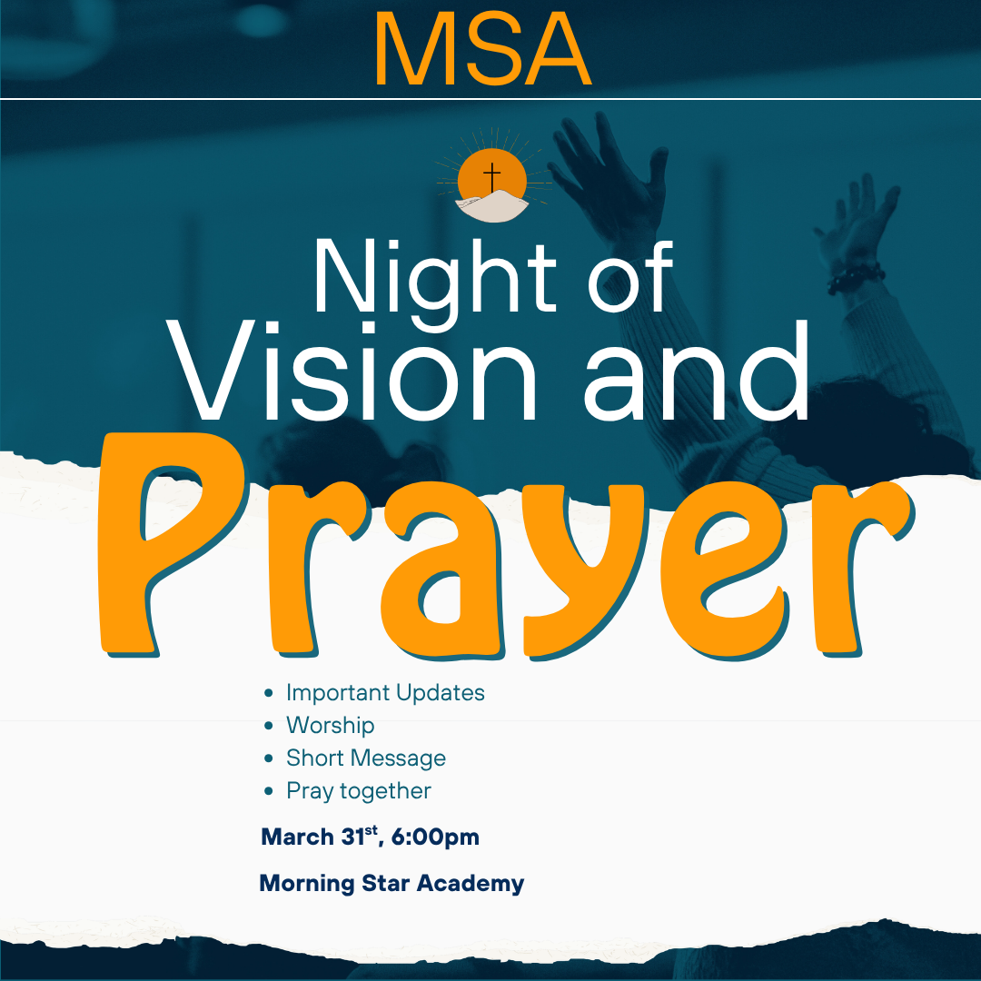 A Night of Vision &amp; Prayer-Mar 31st