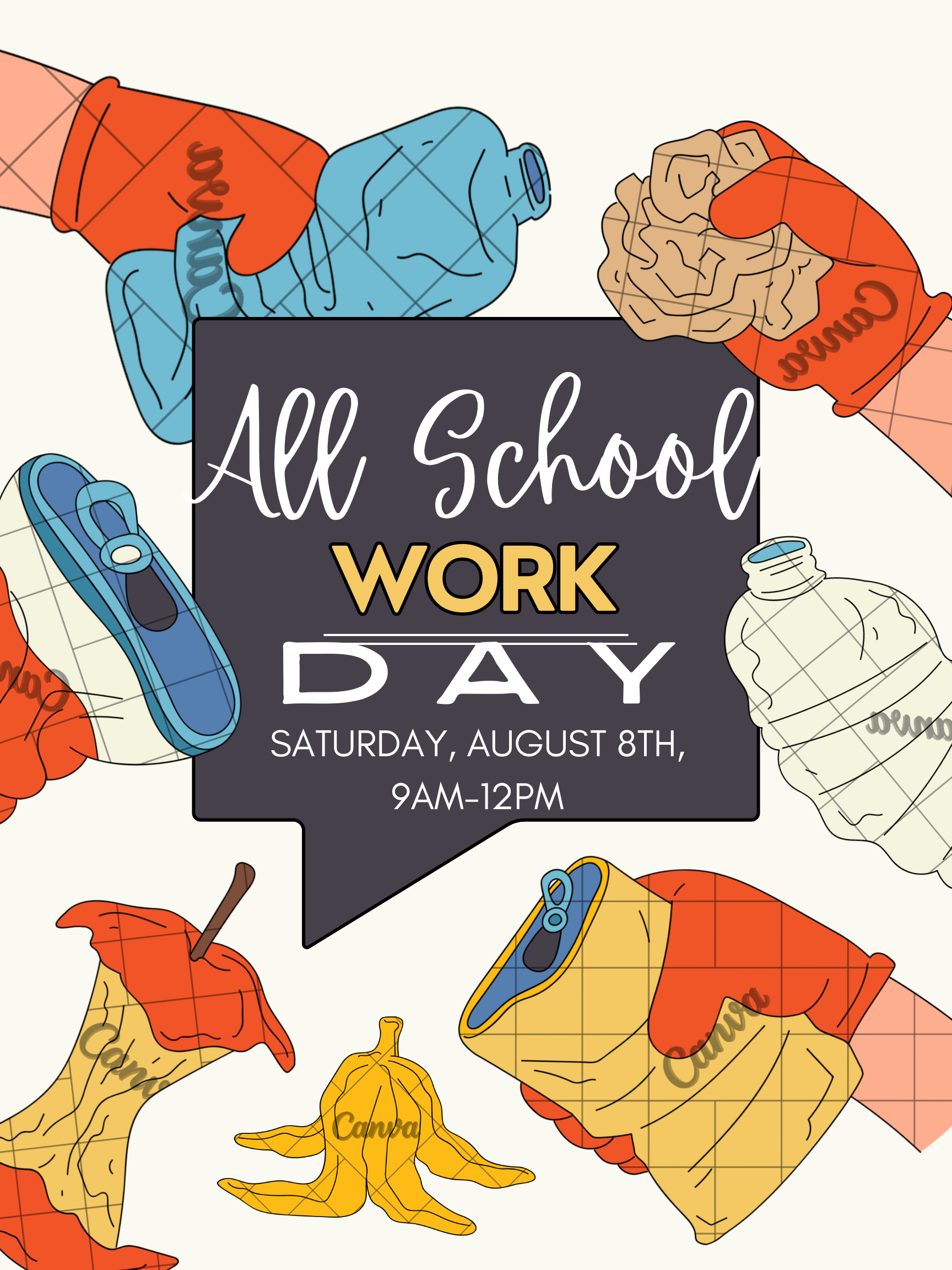 Yard Work Day, August 8th