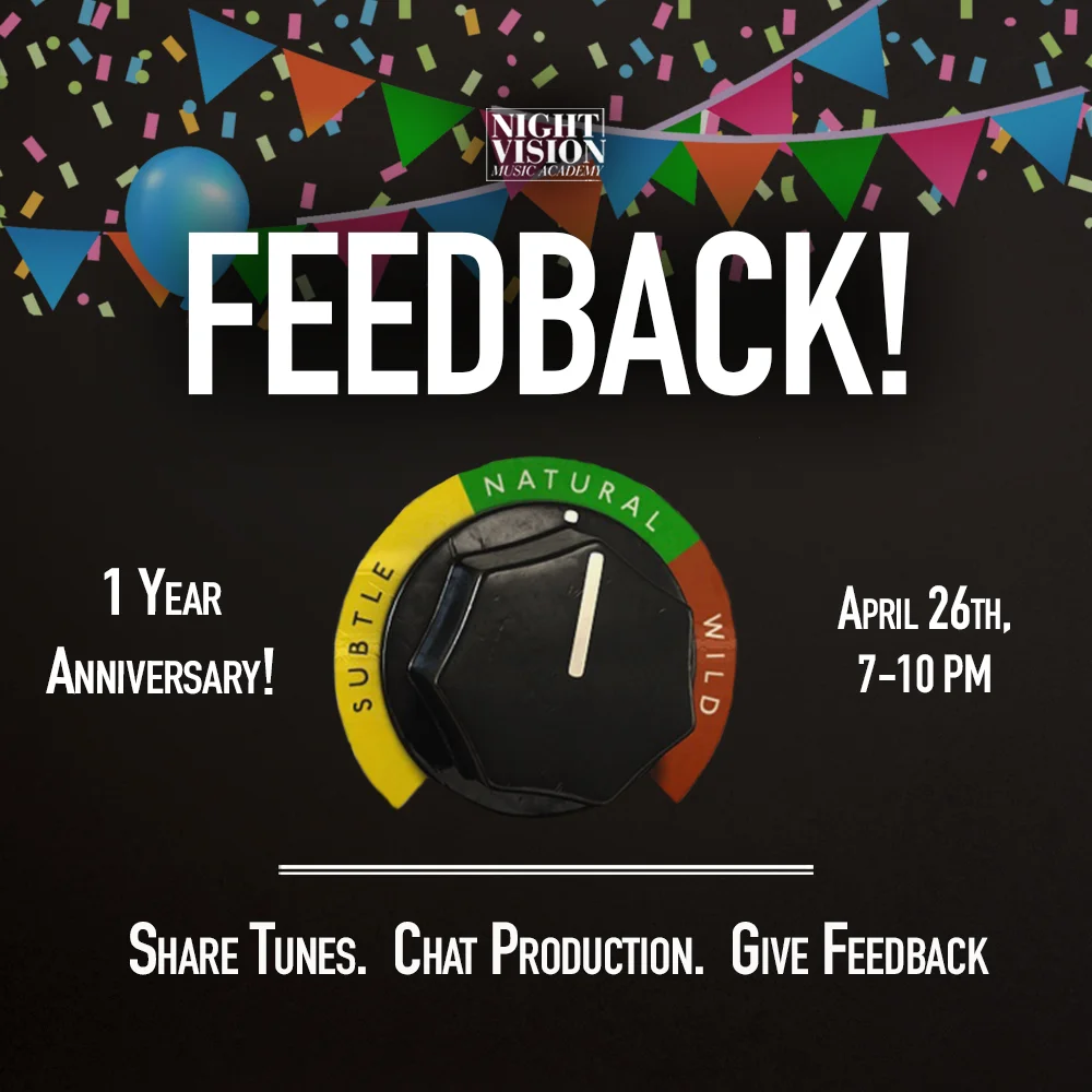 Feedback! 1 Year Anniversary! 