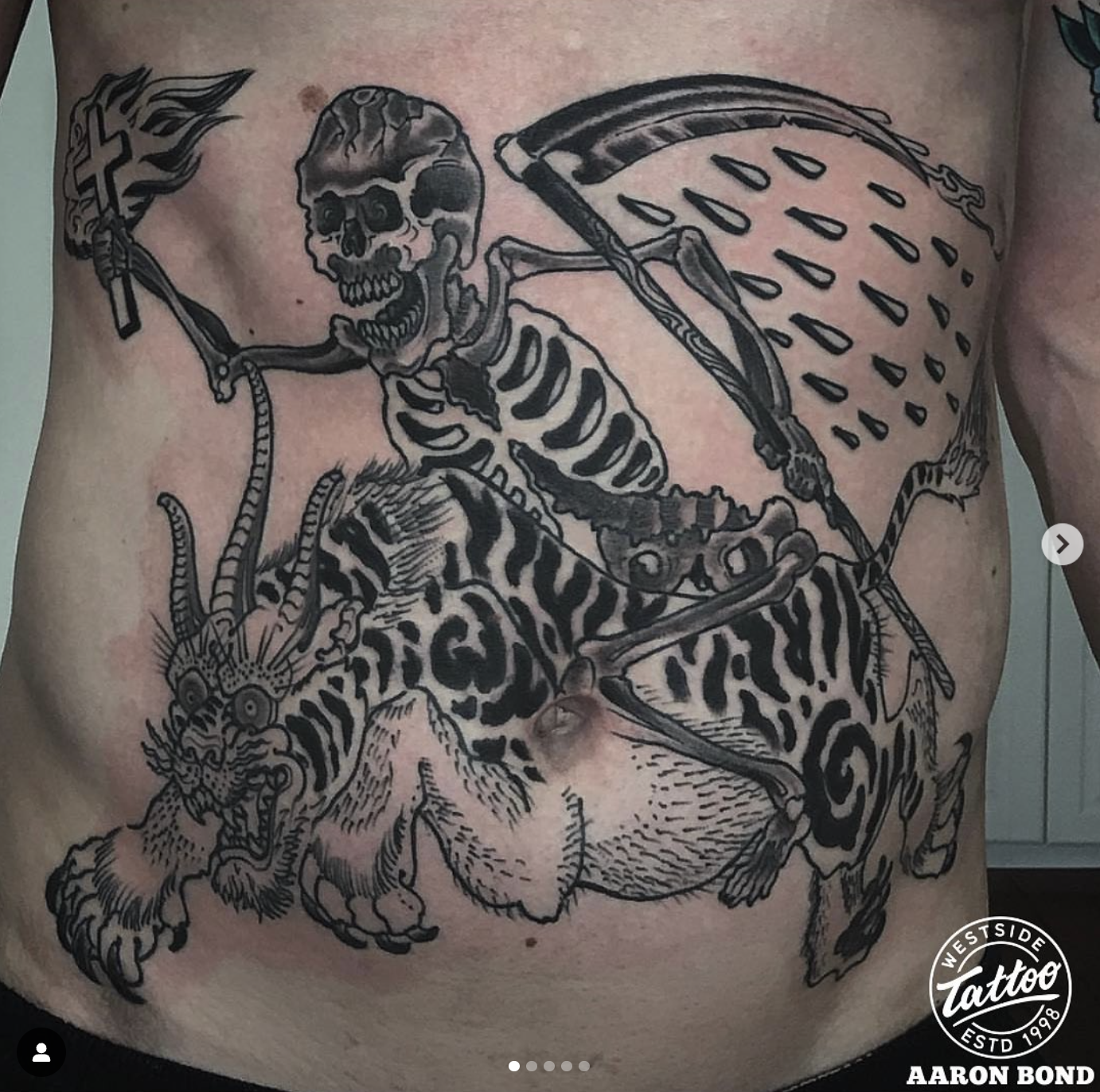 Aaron Bond Tattoo Brisbane