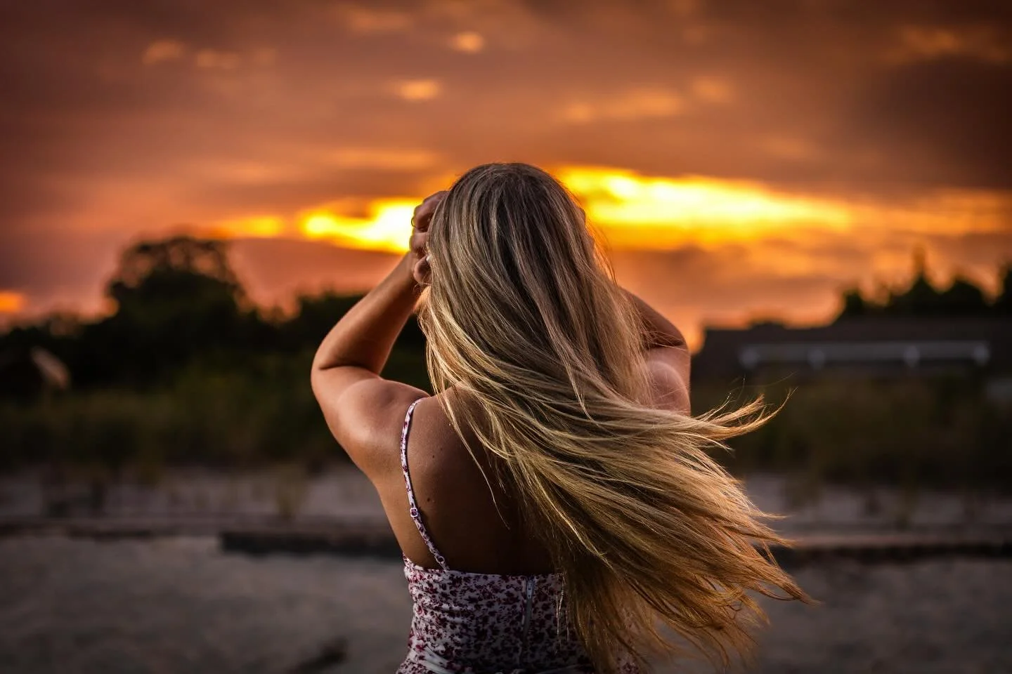 Sophia&rsquo;s shoot definitely ended with some drama 😍

Almost done @_sophia.long !
#seniorportraits #classof2026 #seniorphotography #portraitphotography #photography #sunset #epicpic #dramaticsky #harknessmemorialstatepark