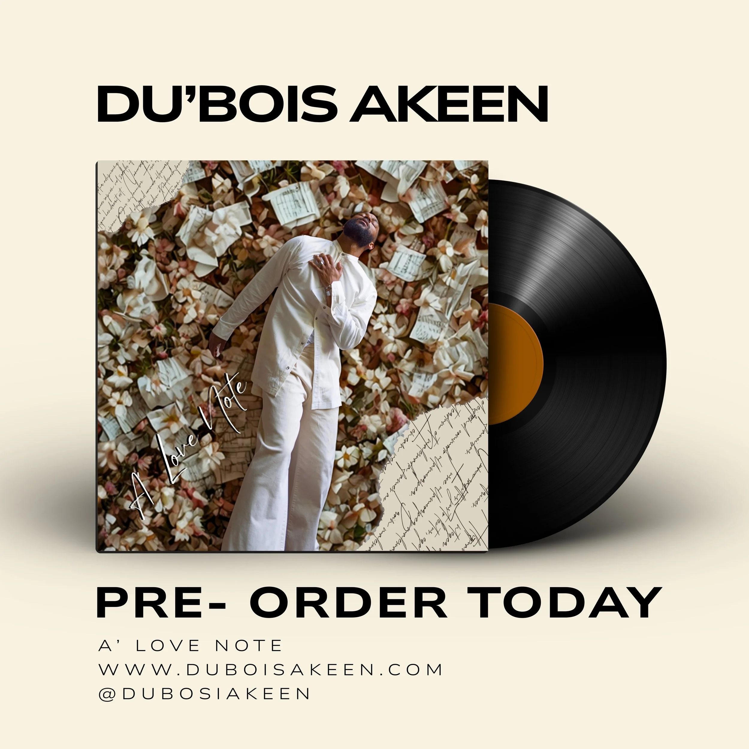 A’ LOVE NOTE — Limited Edition Signed Vinyl (Collector’s First Batch)