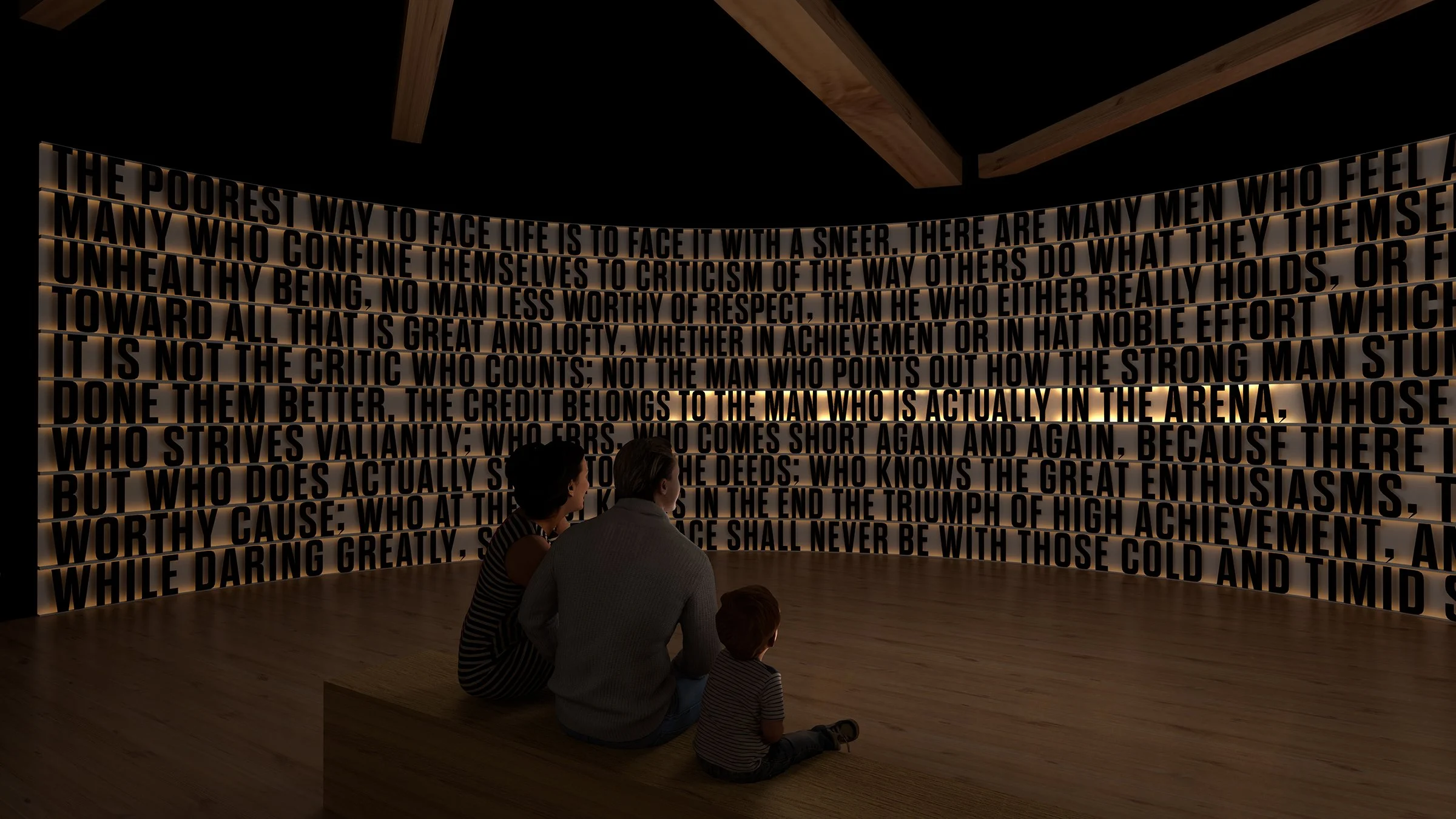 Theodore Roosevelt Presidential Library Conept Visualization