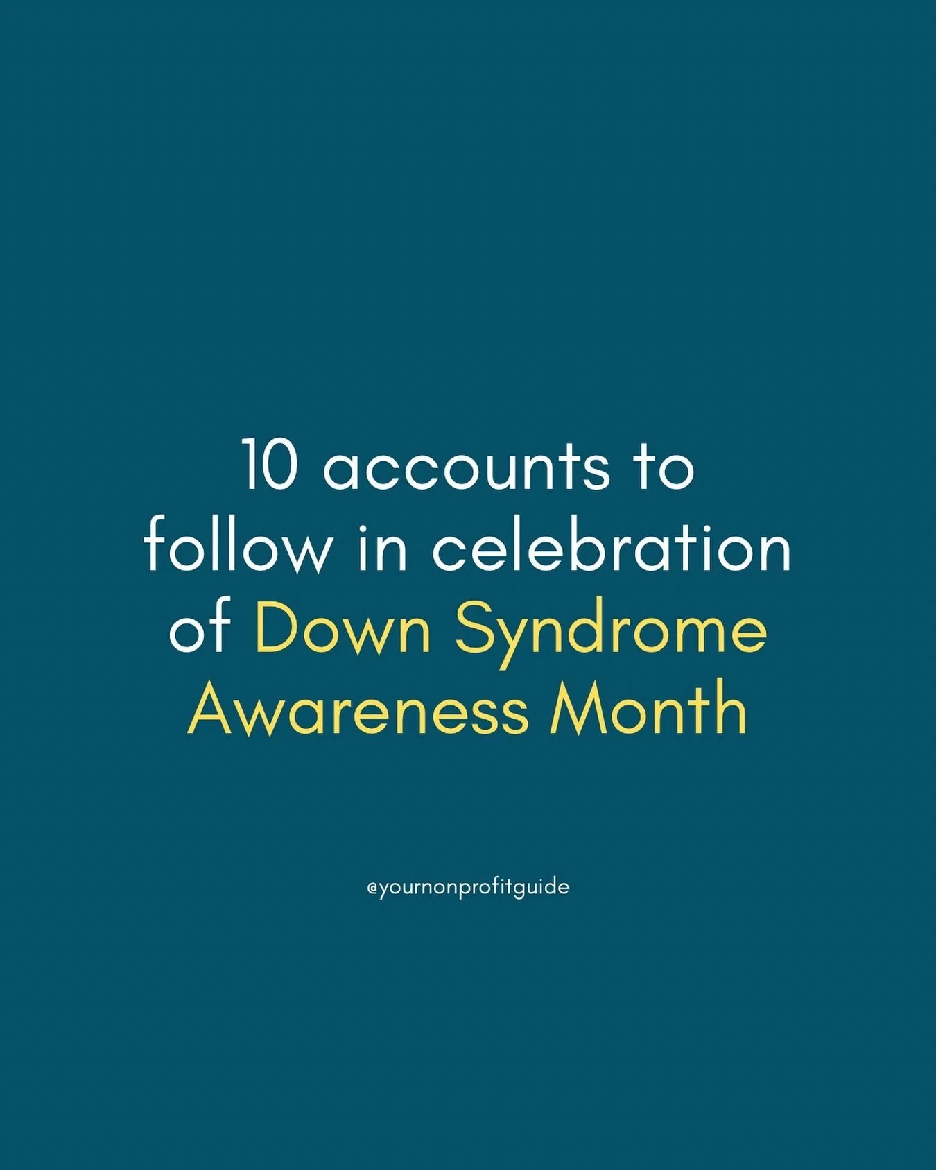 I&rsquo;ve been passionate about the Down syndrome community since as long as I can remember, even more so since we adopted our daughter in 2022. Here are 10 accounts everyone should follow to celebrate the beauty that is Down syndrome. 😍💙💛

@happ