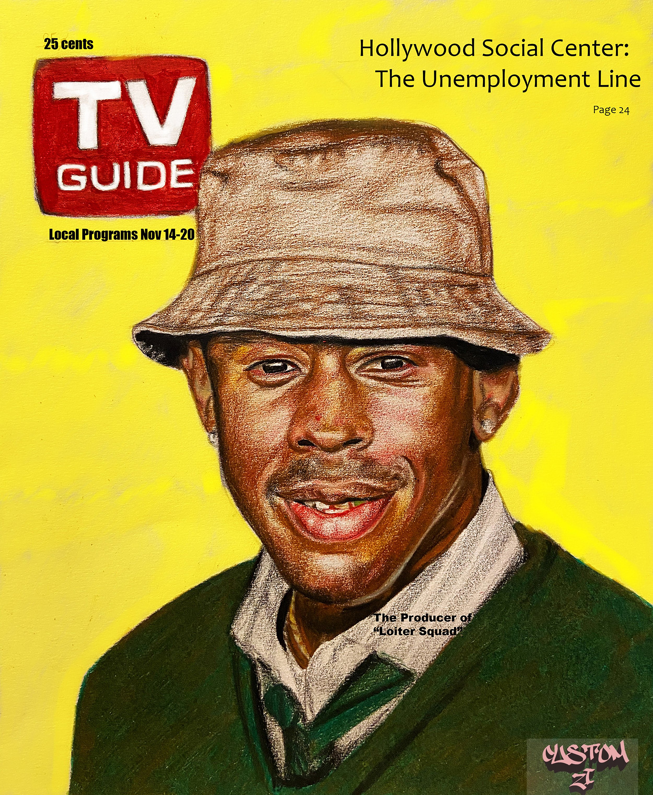 Tyler The Creator 11x17in. Print