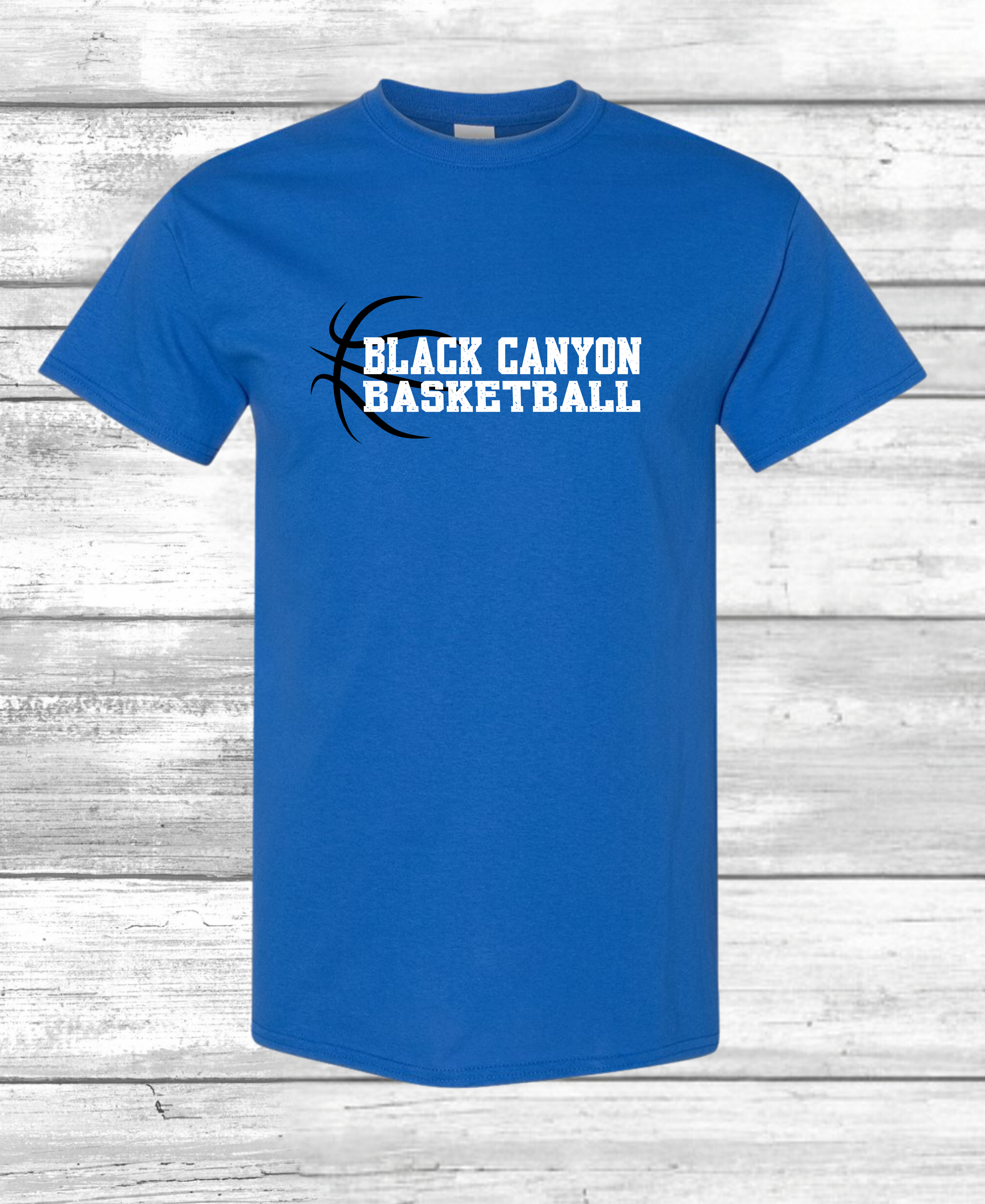 BLACK CANYON Basketball Blue t-shirt