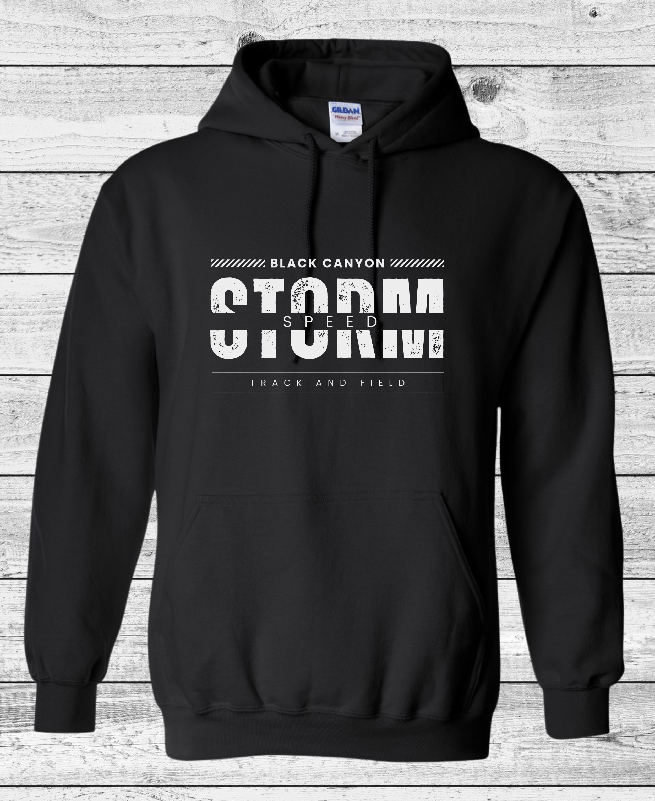 BLACK CANYON Gildan Hoodie Black Option