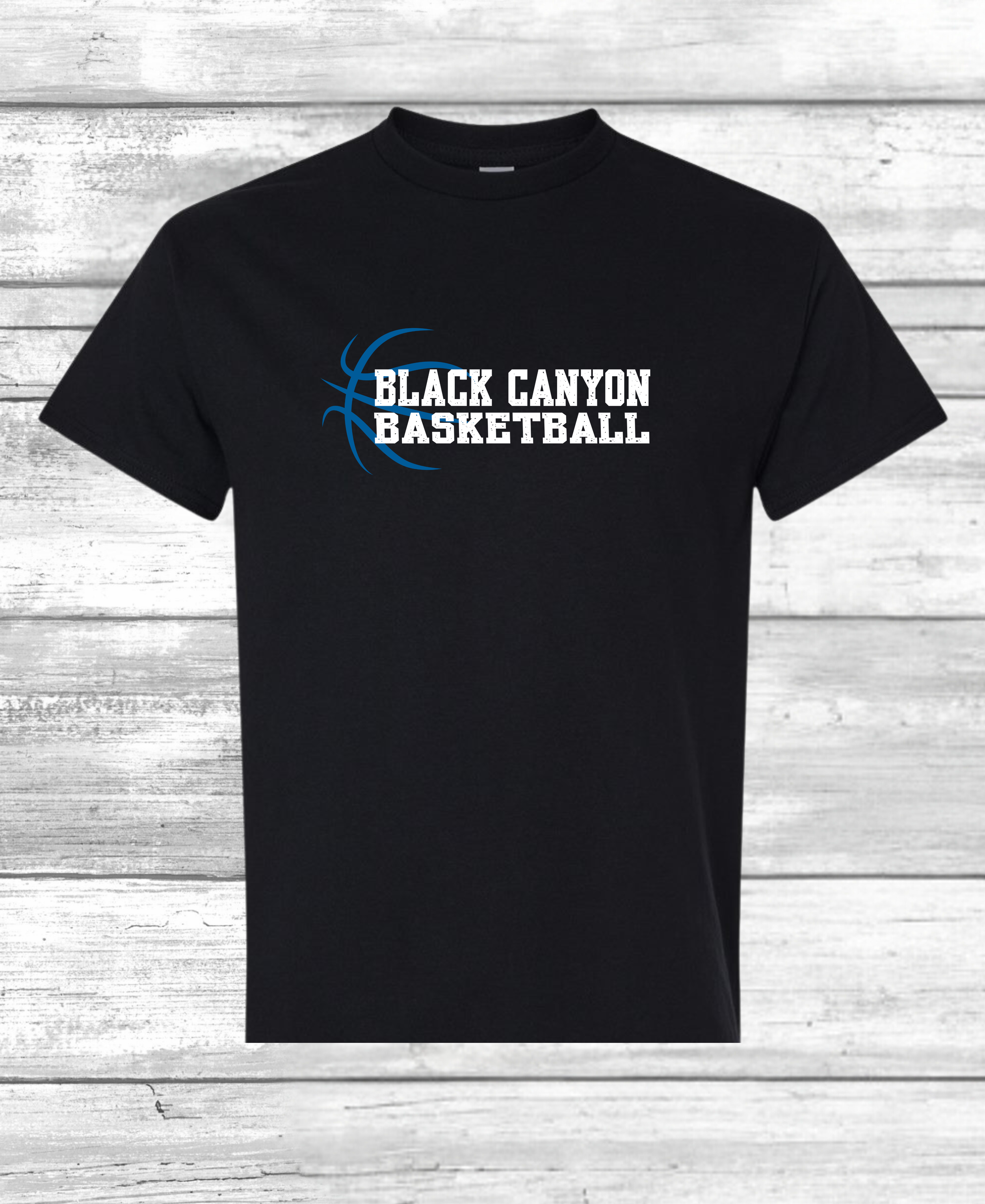 BLACK CANYON Basketball Black t-shirt