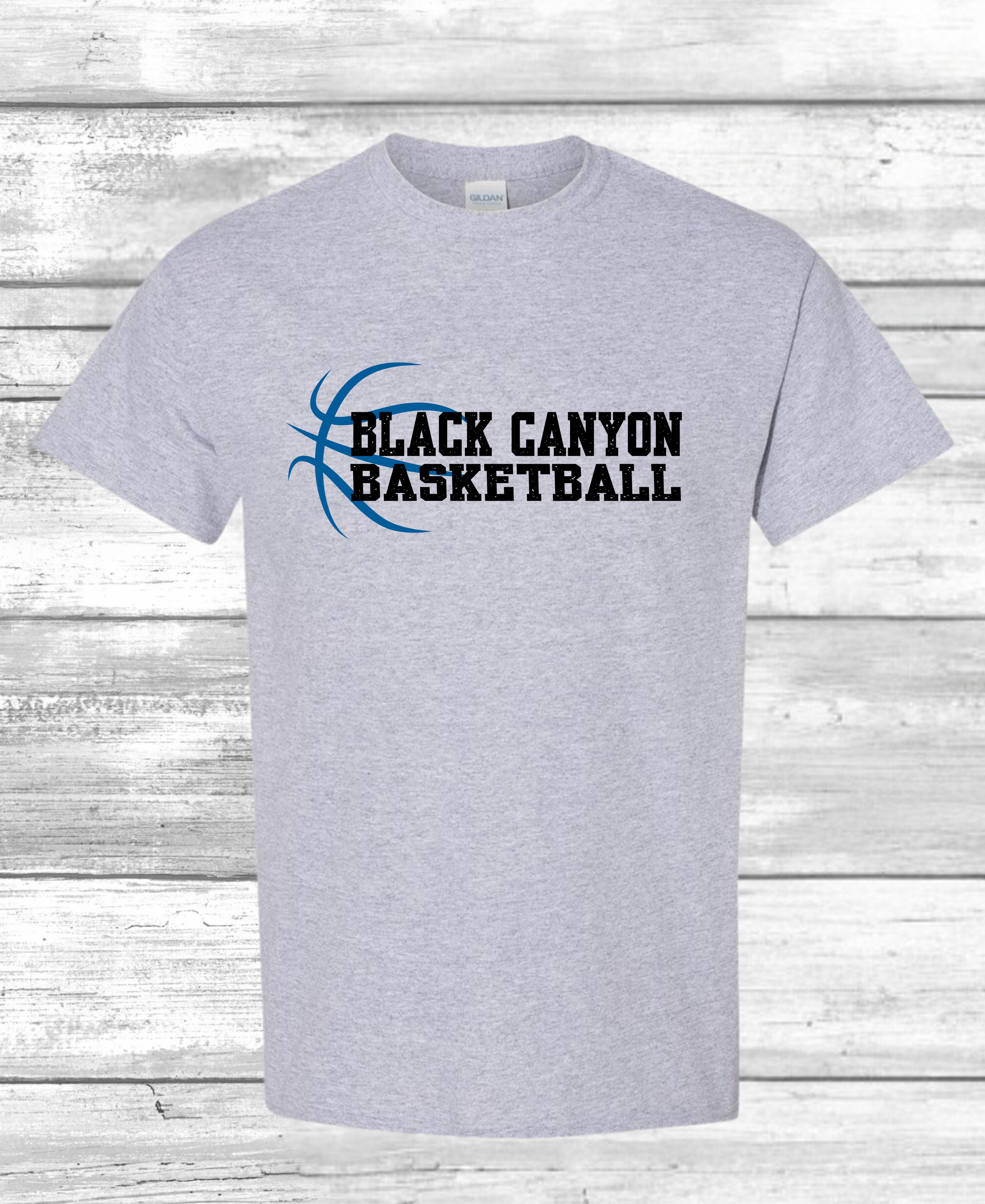 BLACK CANYON Basketball Grey t-shirt