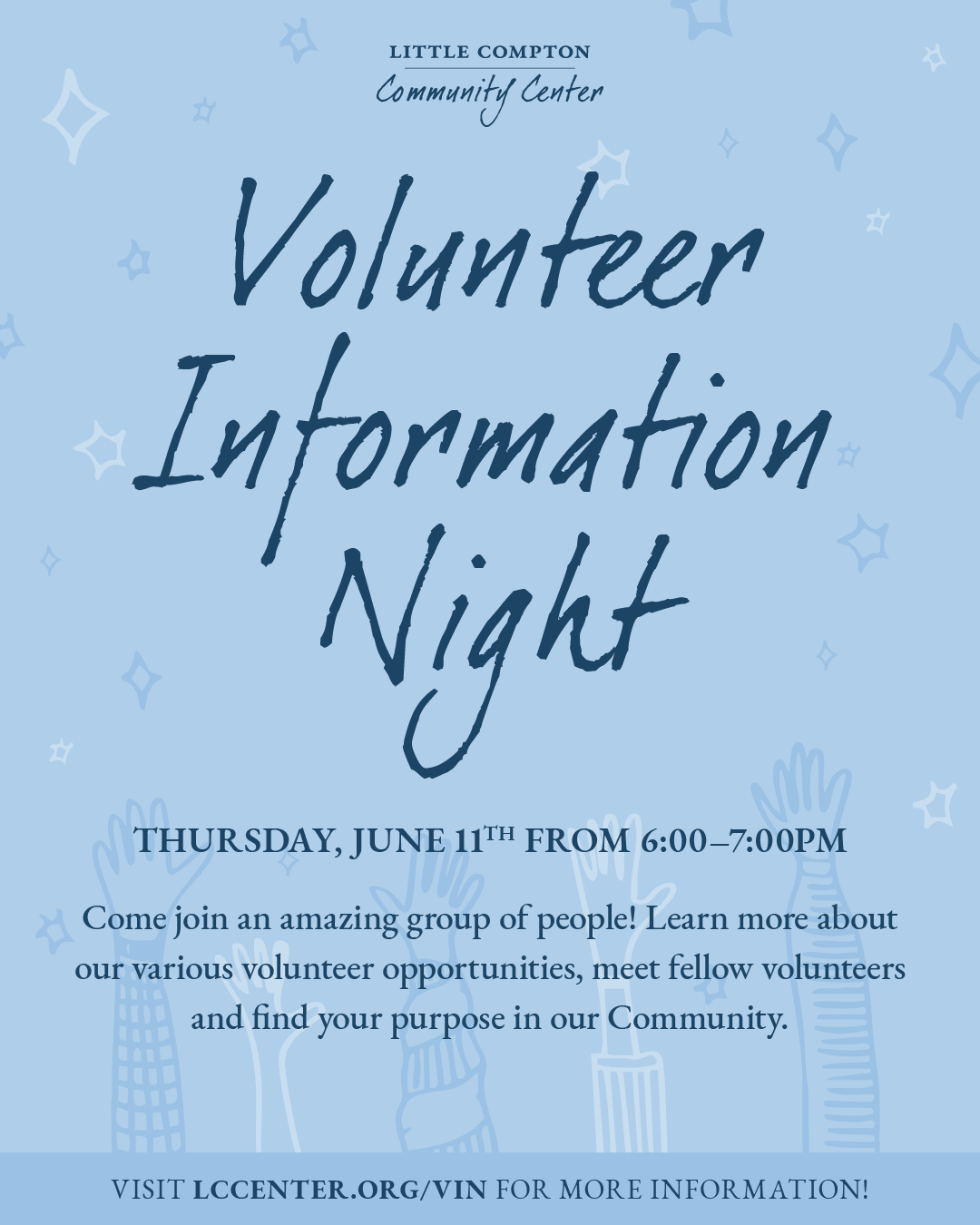 LCCC Volunteer Information Night