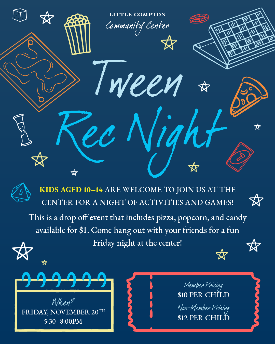 LCCC Tween Rec Night