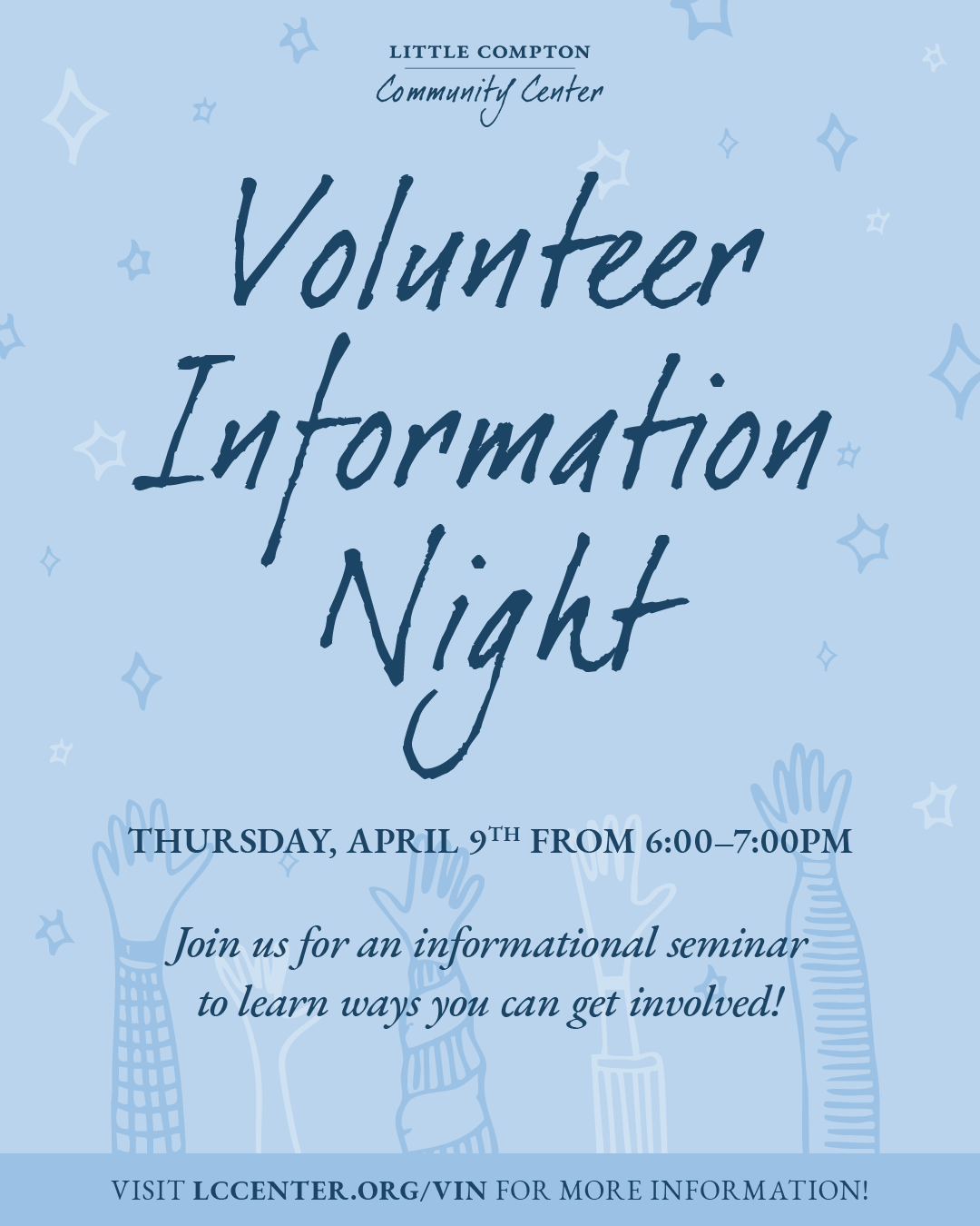 LCCC Volunteer Information Night