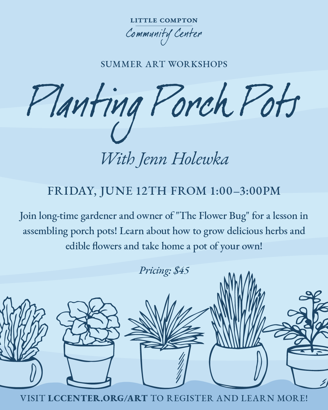LCCC Summer Art Workshops