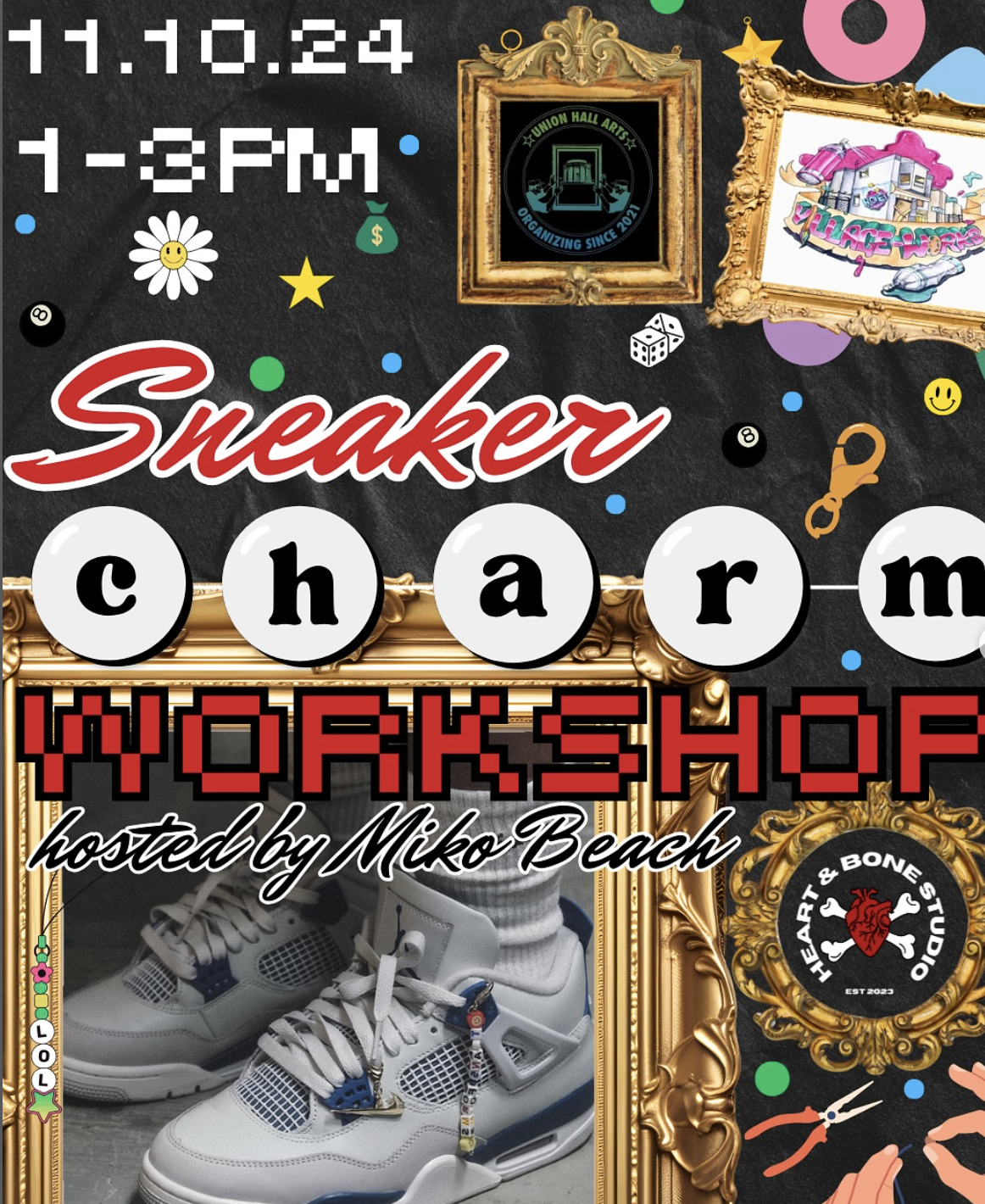 Miko Beach: Sneaker Charm Workshop