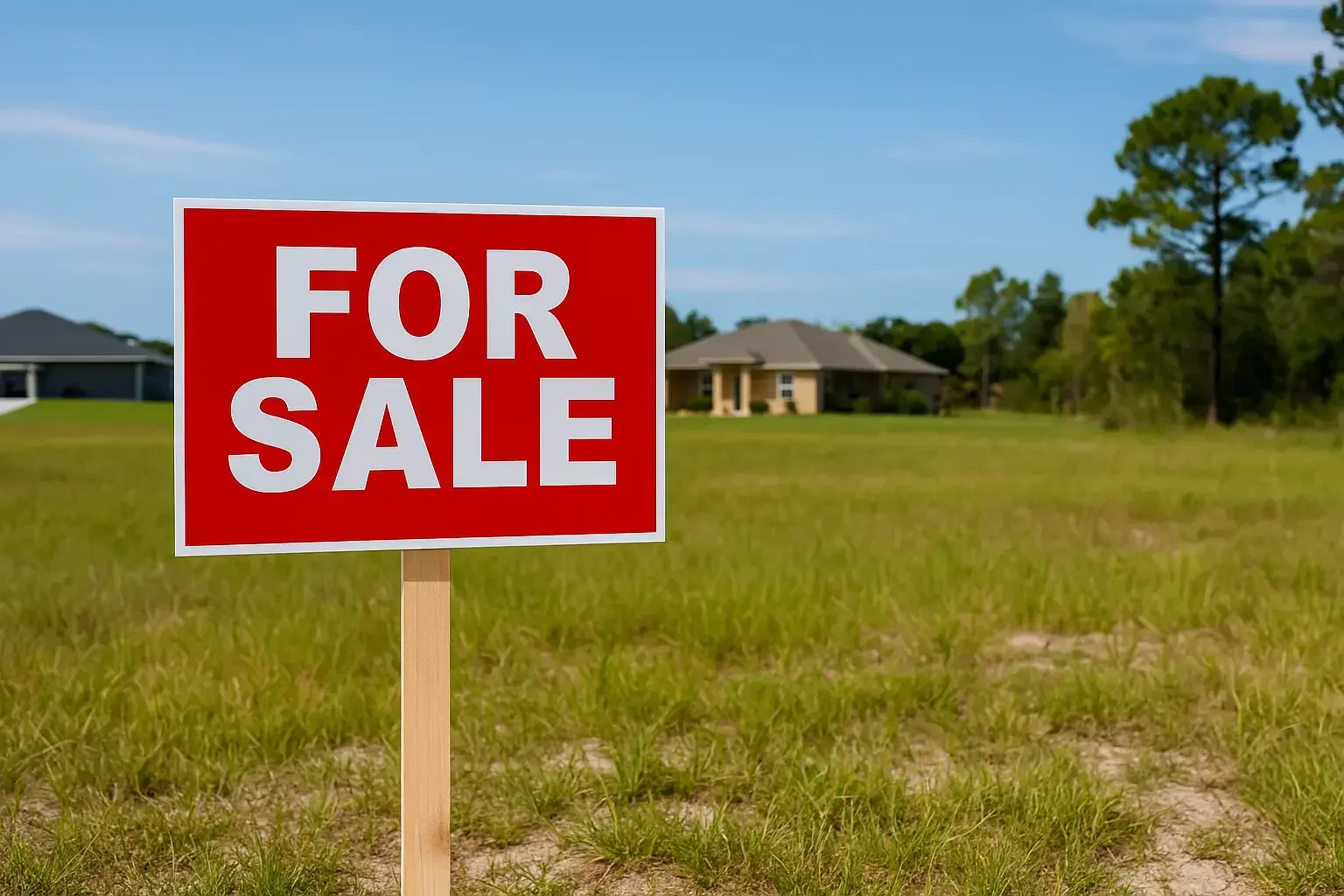 Selling Land Fast Due to Financial Hardship