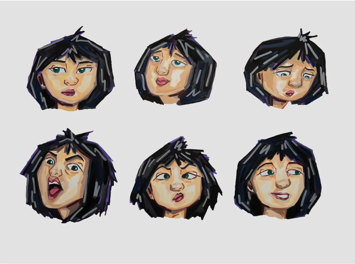 Character Design — Robin Parks Story Artist