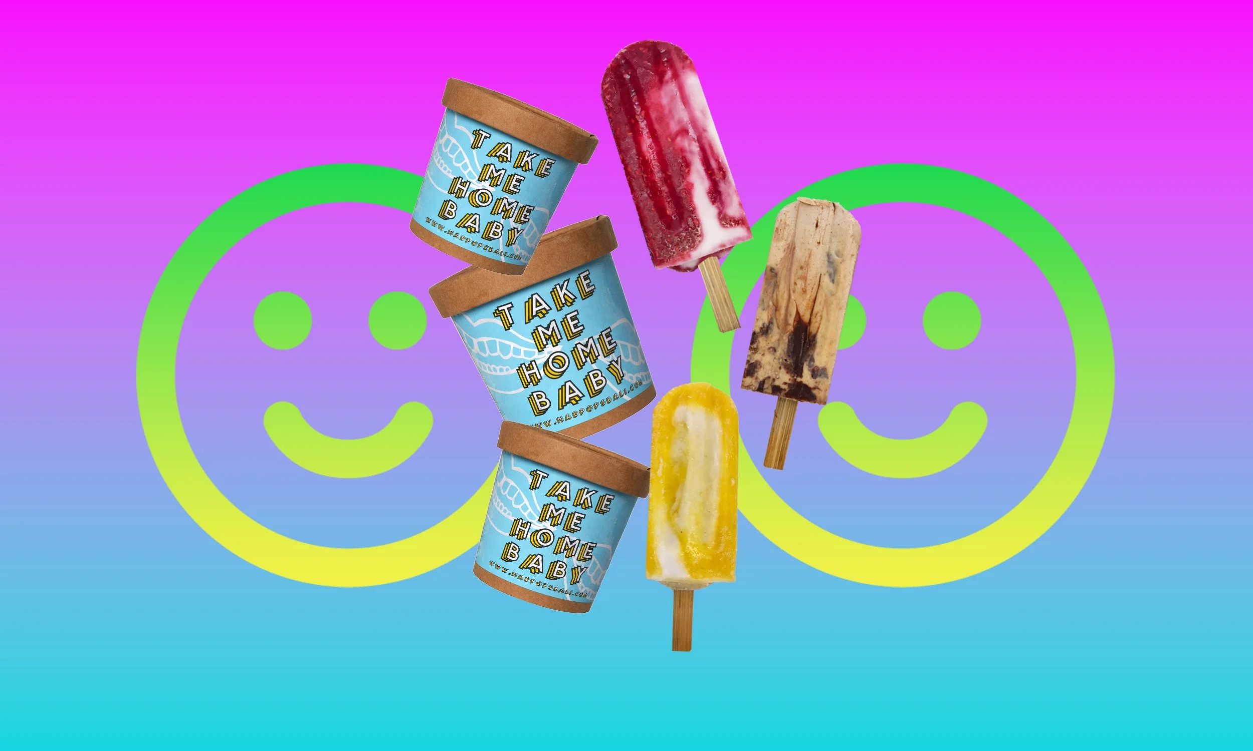 Wholesale — Coconut based ice cream baby