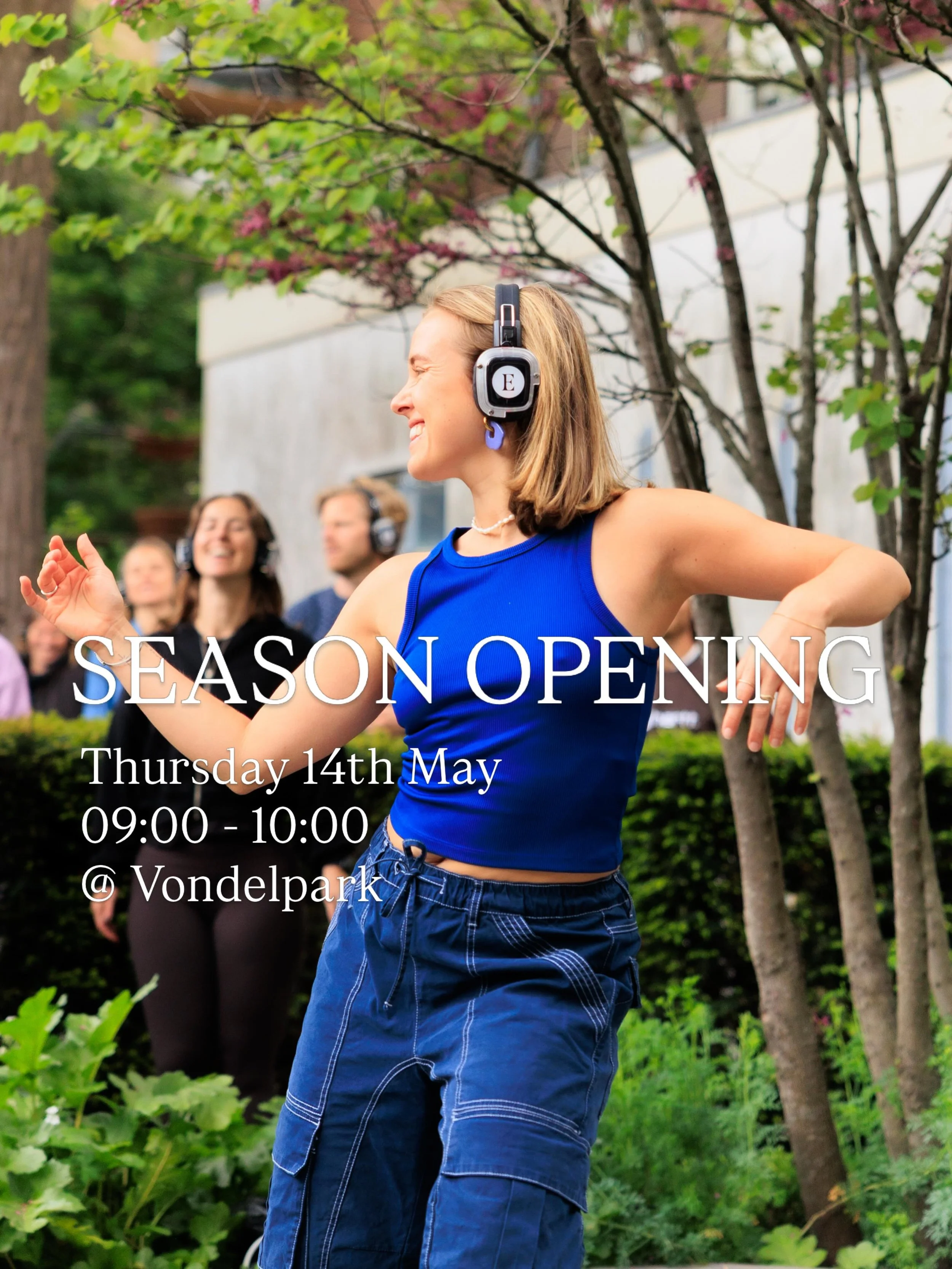 Get ready friends!!!! THIS THURSDAY IS OUR SEASON OPENING ❤️&zwj;🔥🪩 We start at 09:00 since it&rsquo;s &lsquo;Hemelvaart&rsquo;. We can&rsquo;t wait for this summer! See you in the Vondelpark 🌳
