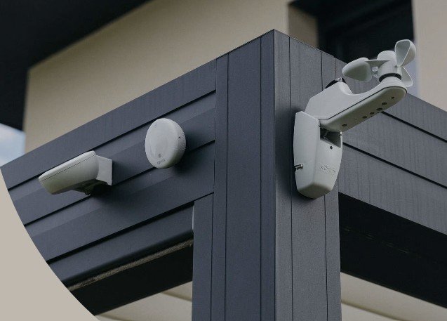 awning and pergola wind and weather sensors