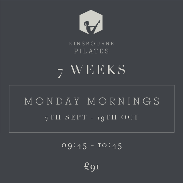 7 Week Term Course / Mondays 9:45-10:45