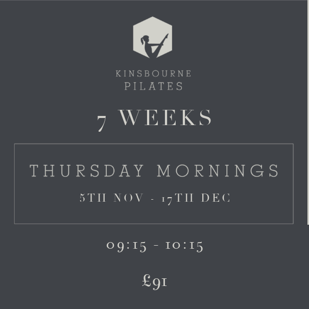 7 Week Term Course / Thursdays 9:15-10:15