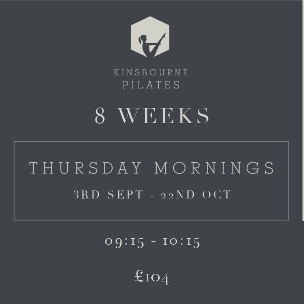 8 Week Term Course / Thursdays 9:15-10:15
