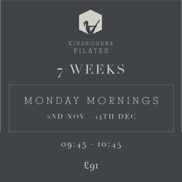 7 Week Term Course / Mondays 9:45-10:45