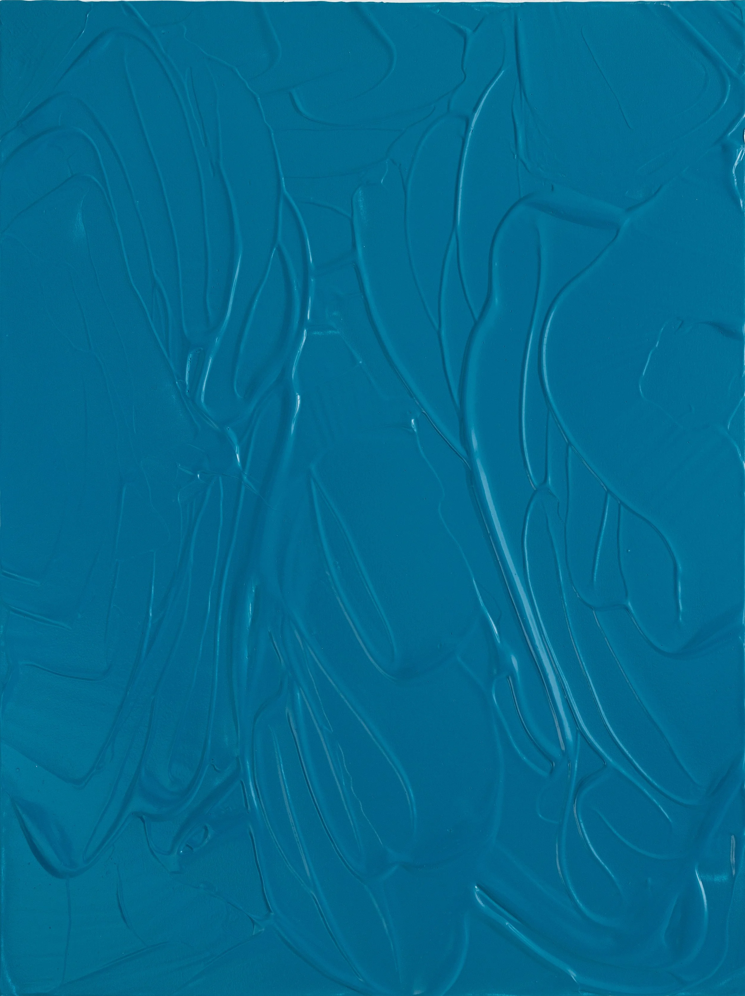Deep in the Night, 40” x 30”, acrylic polymers on canvas, 2023