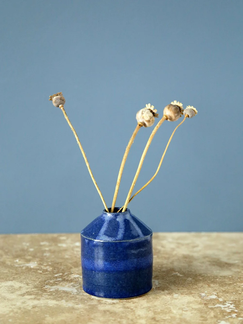 Midnight Blue Bud Vase