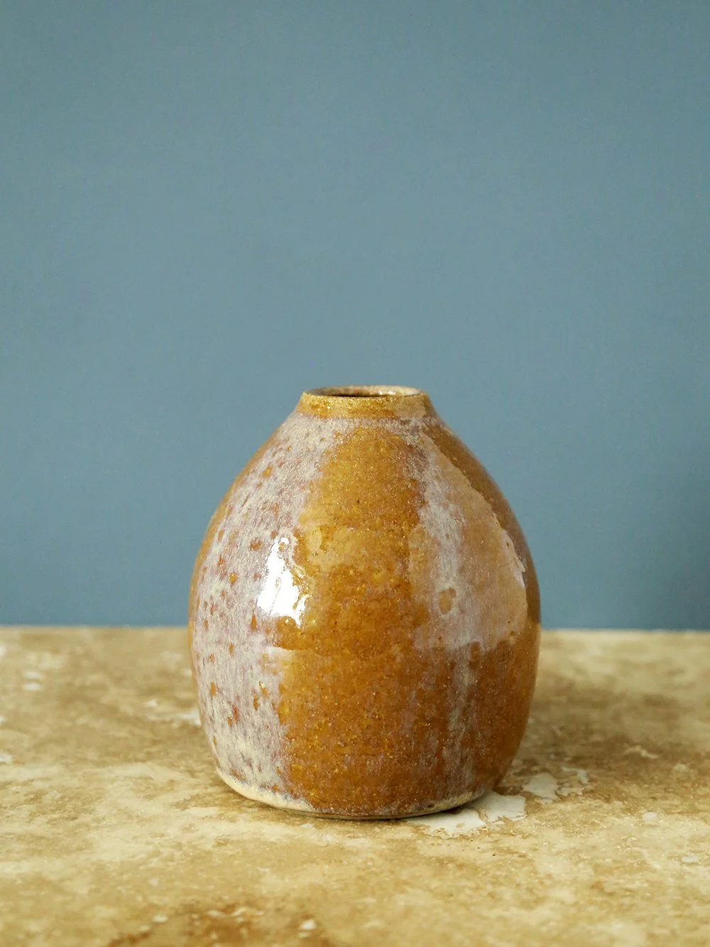 Speckled Ochre Vase