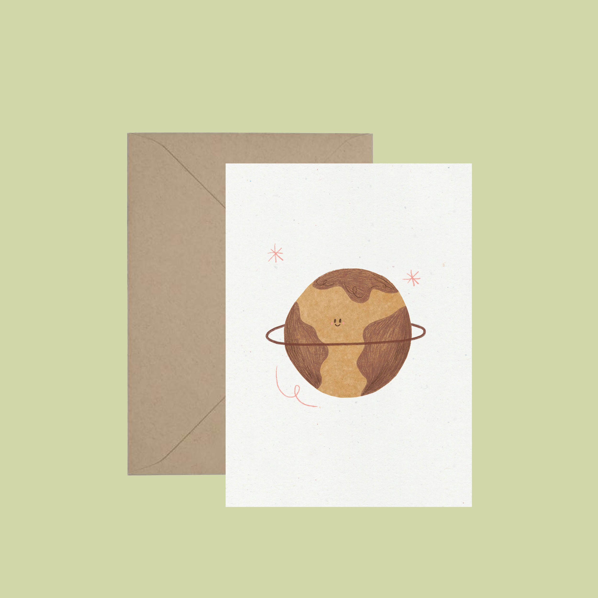 Carte postale • Planète