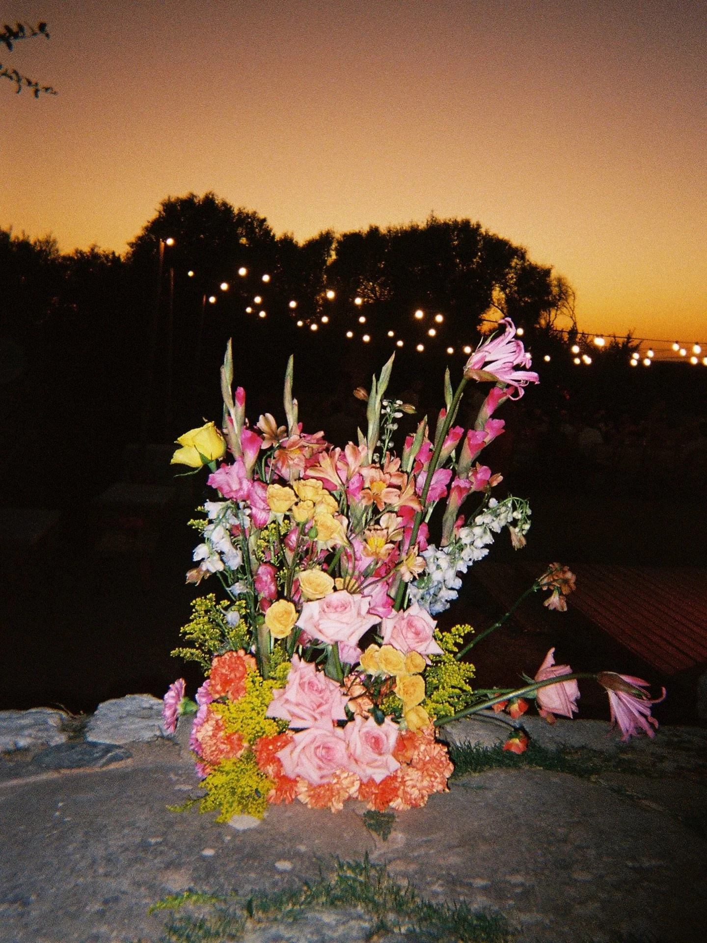 Flowers on film at @laur.sutherland wedding on Menorca 🧡 by @2many_flowers