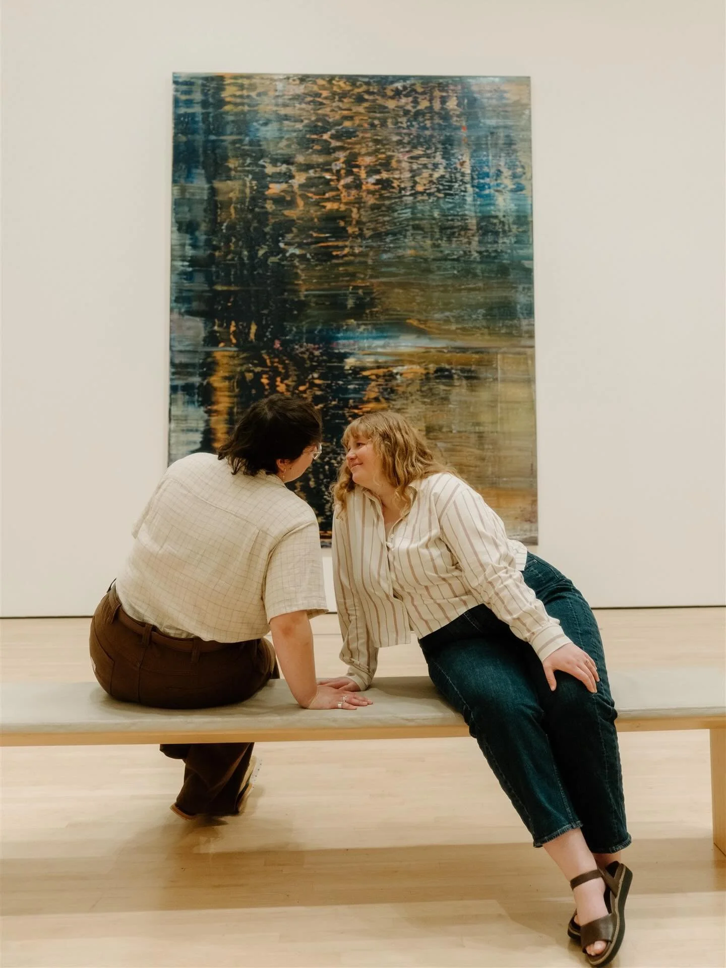 Museum dates are underrated 💞

~~
LGBTQ Queer California San Francisco Bay Area queer elopement photographer, Northern California LGBTQ queer photographer, Oakland portrait photographer, Bay Area queer boudoir photography, creative queer boudoir, Sa