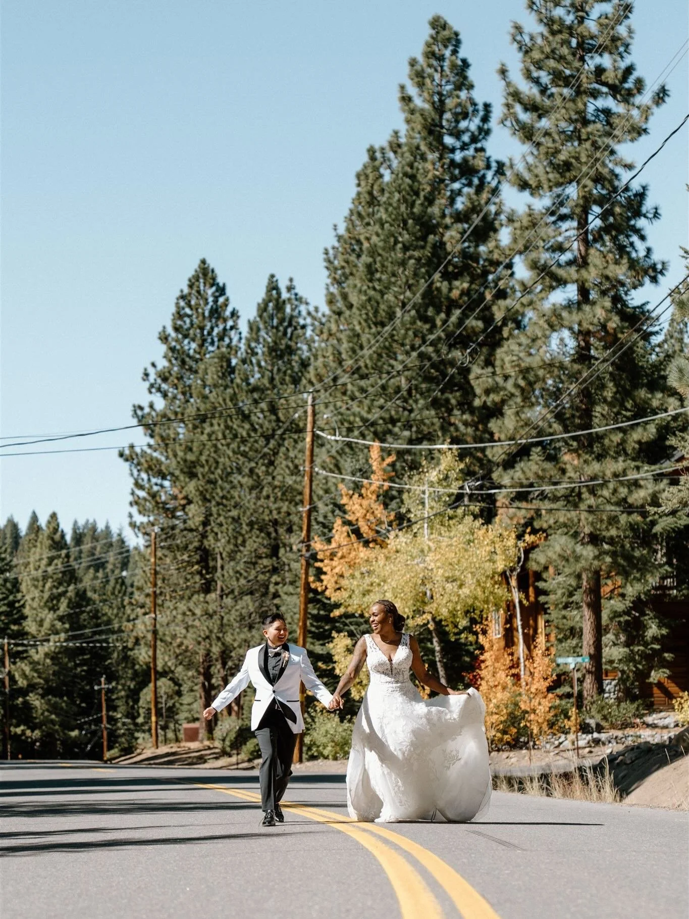 The plan was to meet my couple back at their Airbnb for some photos. I was driving there and soaking in the beauty that is Truckee in the Fall, when suddenly I had an idea. I texted them &ldquo;quick side quest, be there soon&rdquo; and took a few ex