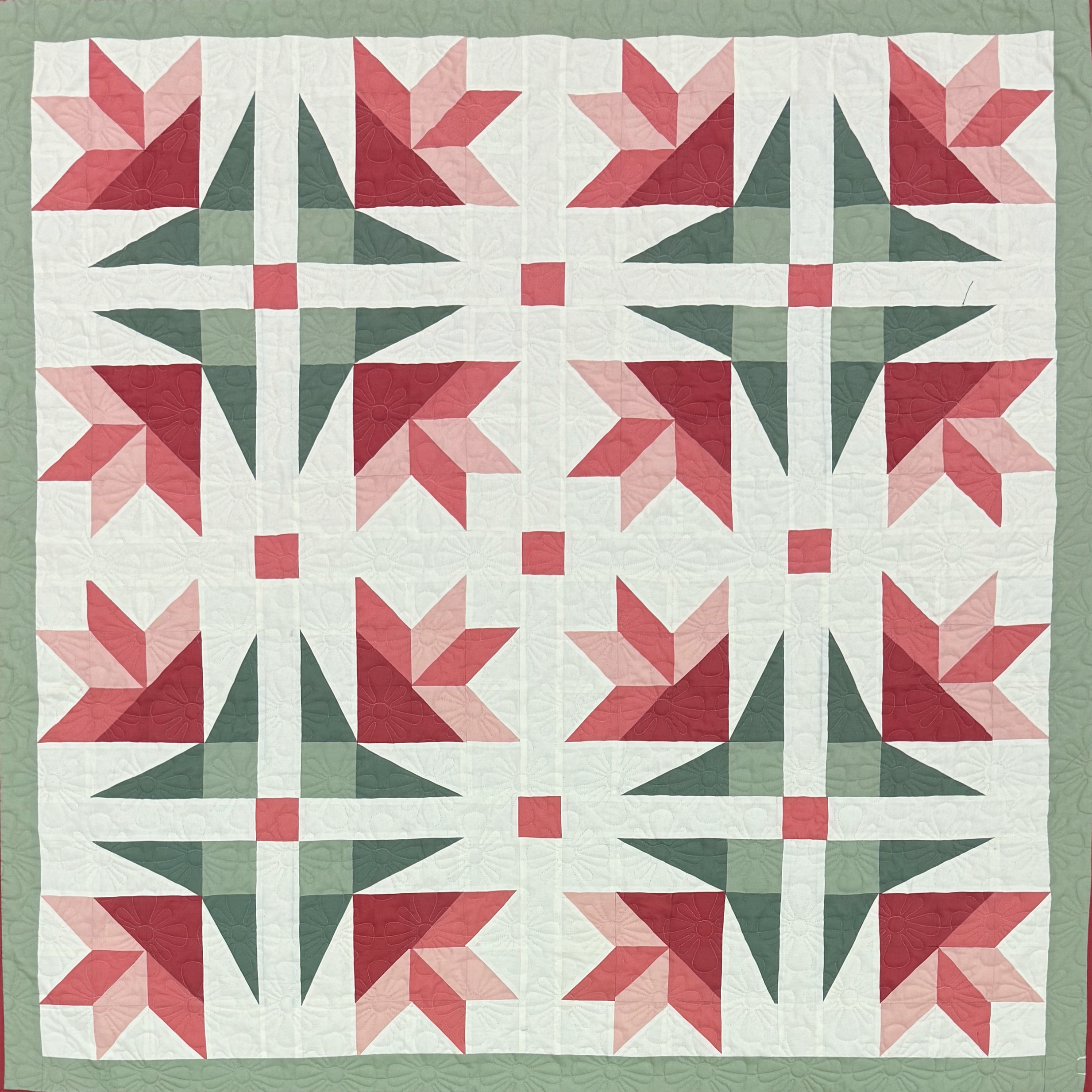 Dancing Lilies Fabric Info