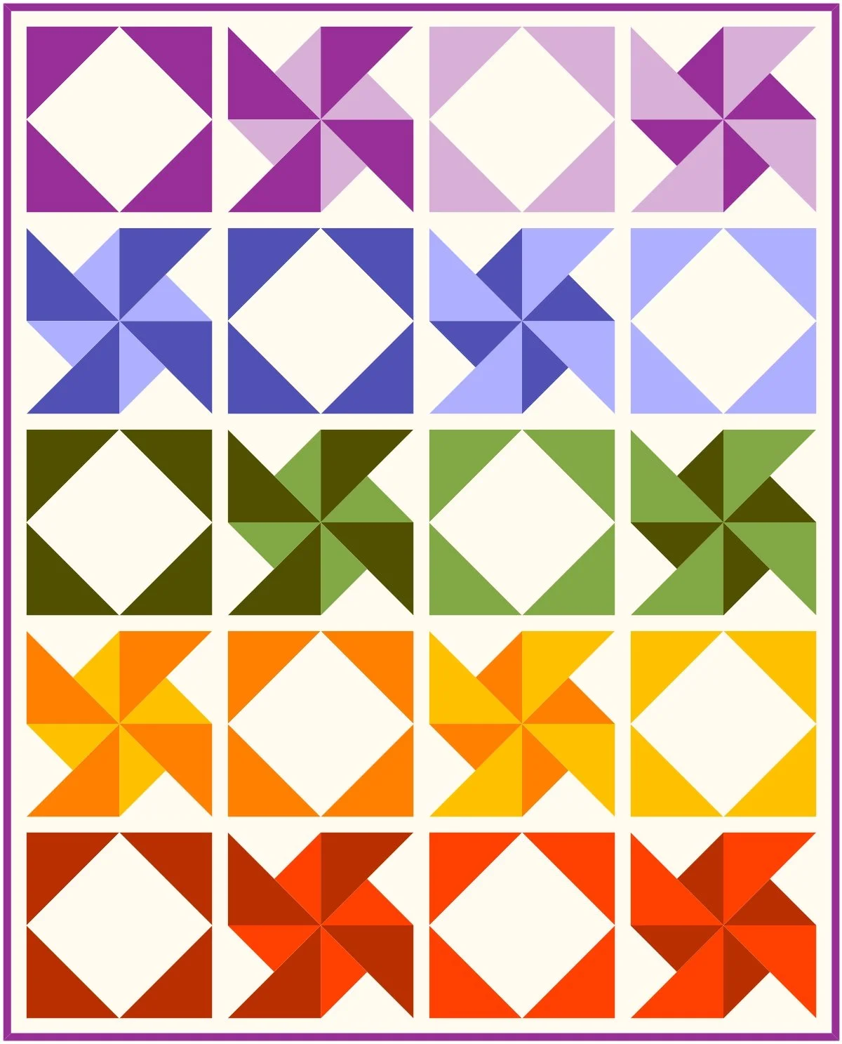 Pinwheel Roundup Quilt Pattern
