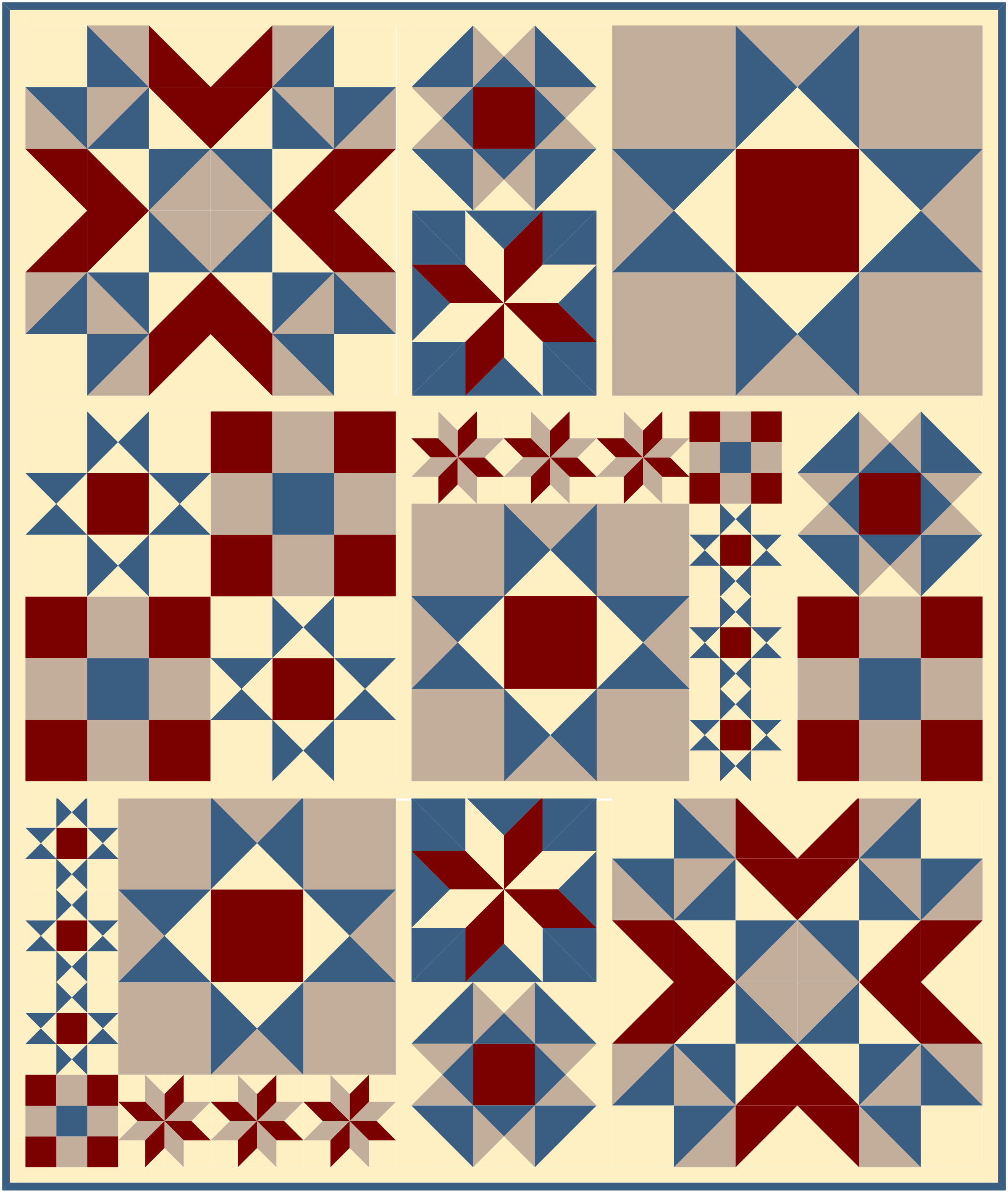 Cottage Sampler