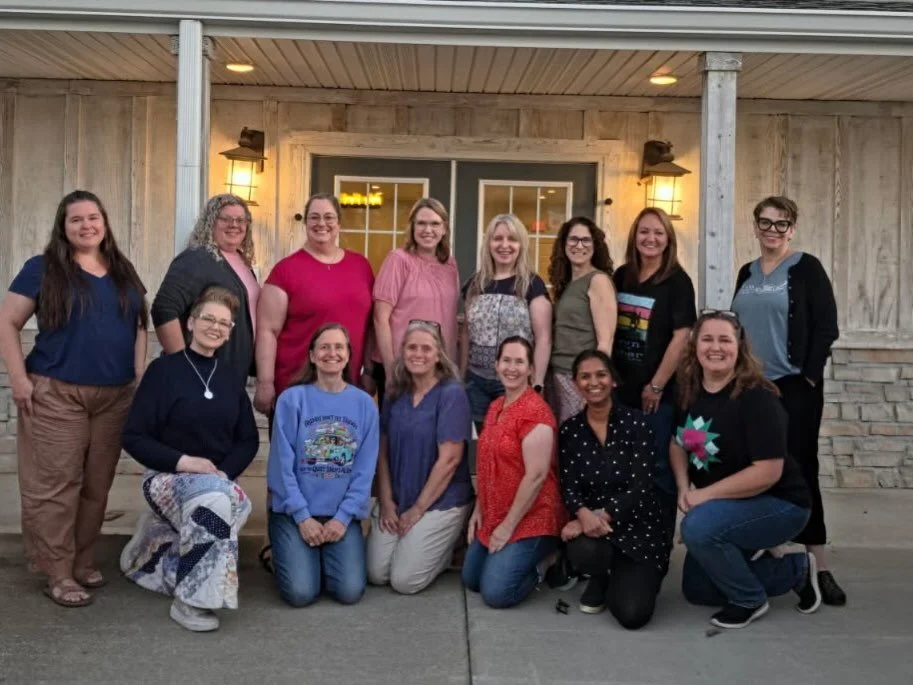 Thanks for an awesome retreat, @craftmoore and @teresacoates! 

It was so amazing to rub shoulders with so many cool quilters/businesswomen and learn together. Thanks to Carolina and Teresa for being so generous with your knowledge and expertise. 

#
